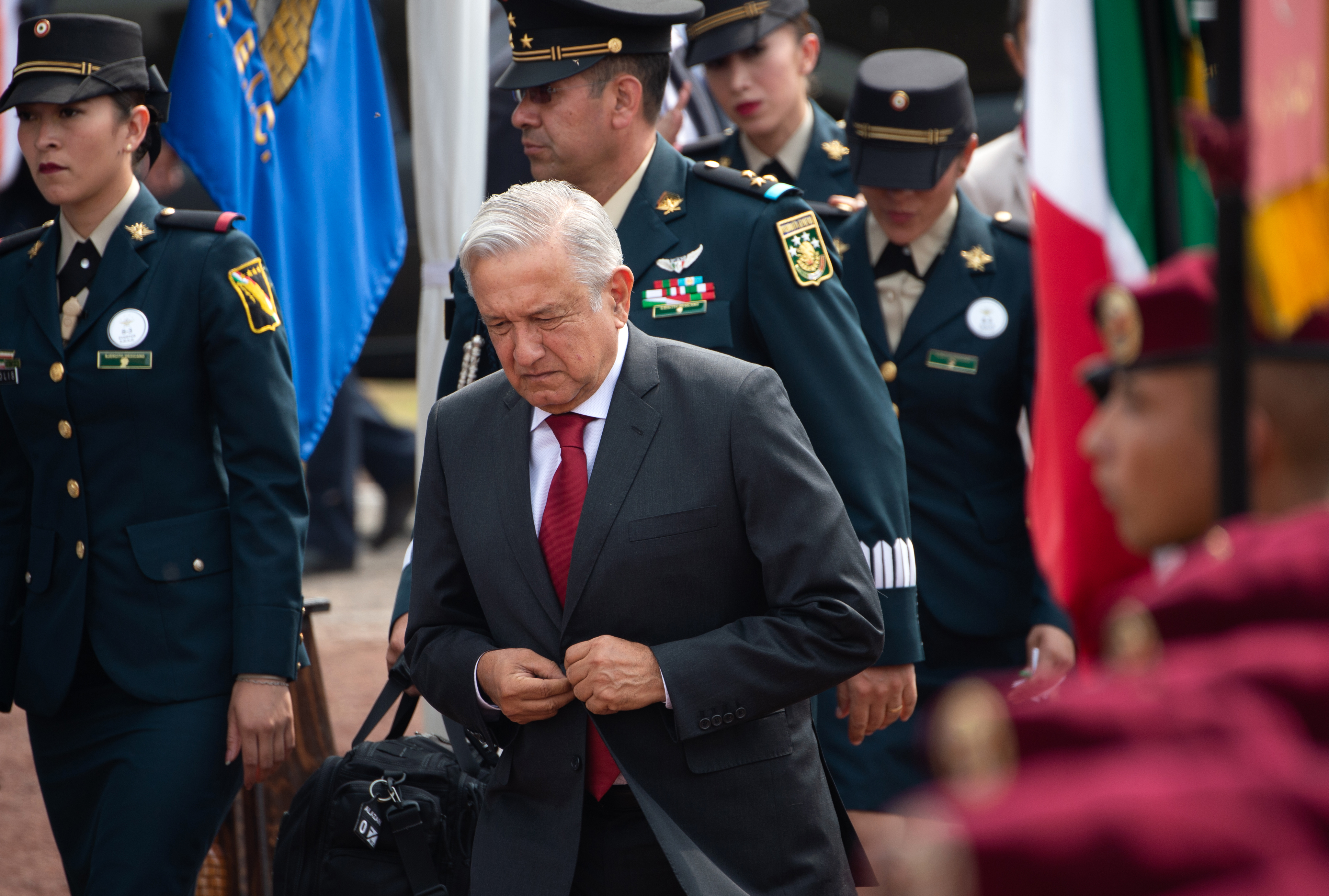 El presidente planea combatir el consumo de drogas (Pedro PARDO / AFP)