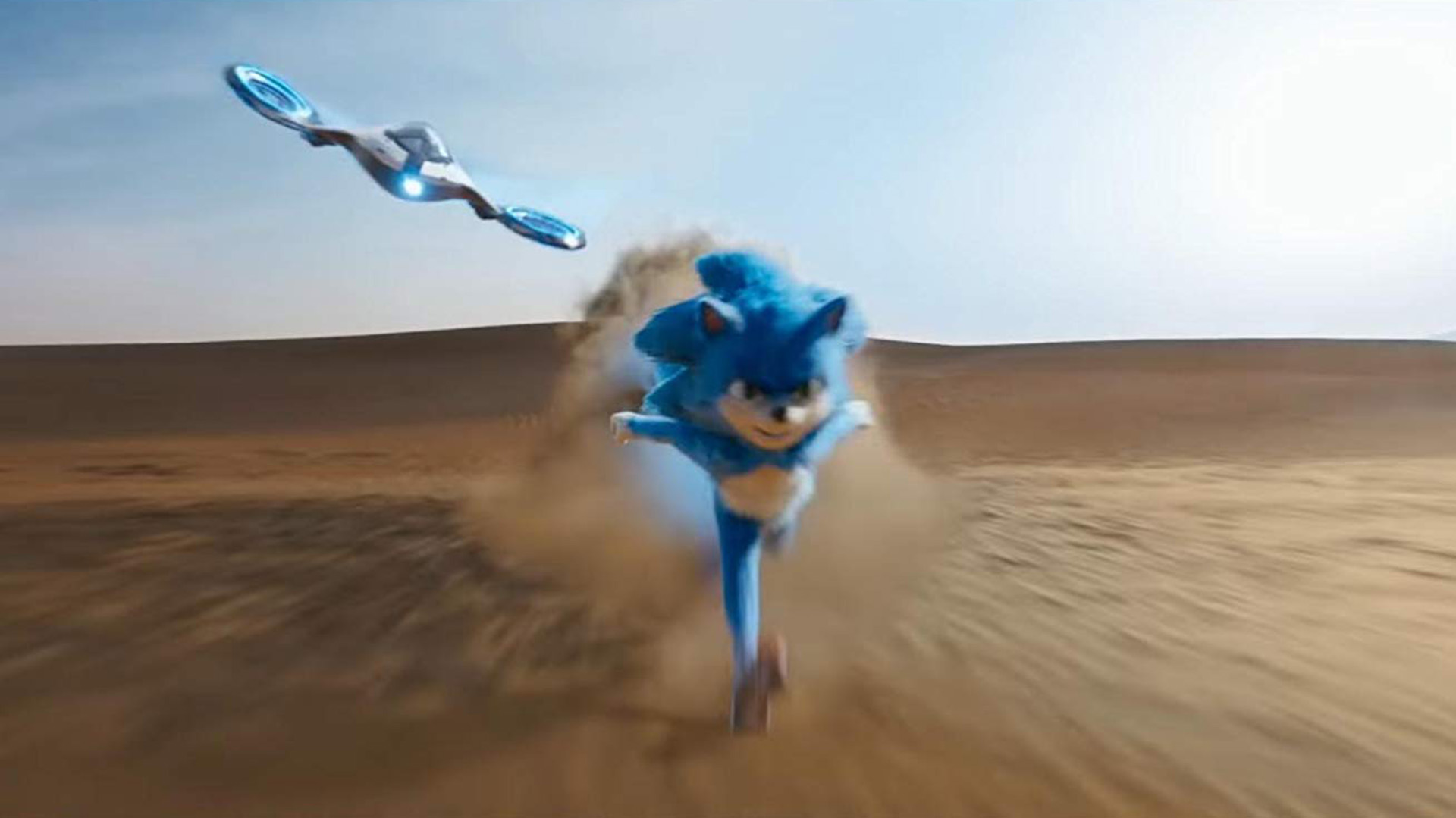 Se difundió el tráiler de la película “Sonic”, y llovieron las críticas