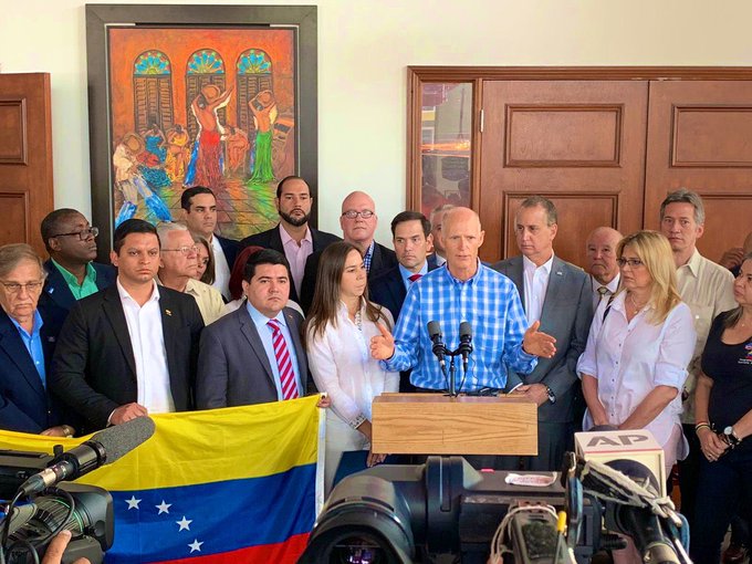Congresistas de EEUU: "No dejaremos que el mal triunfe en Venezuela"