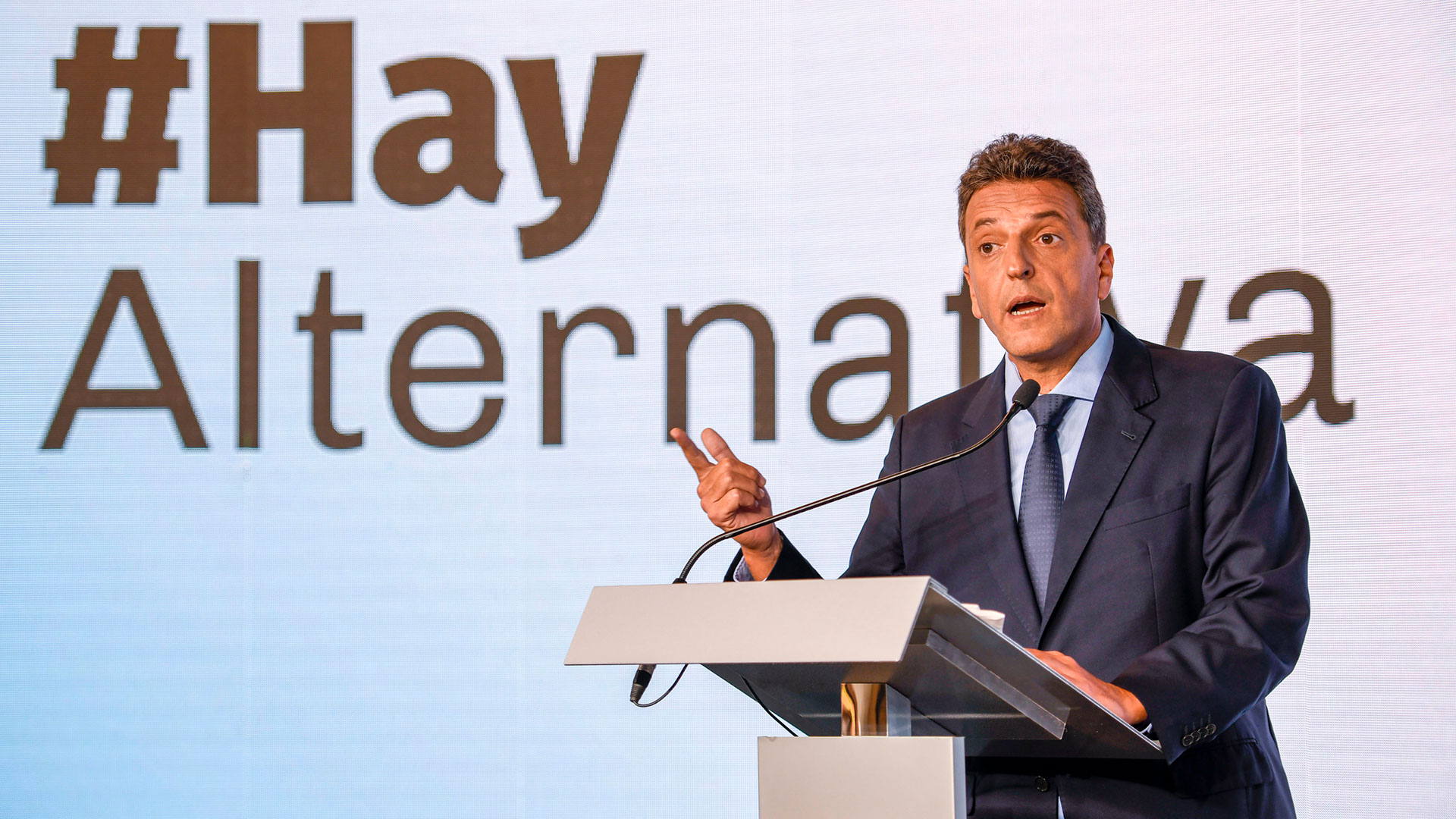 Massa cree que “Hay Alternativa” entre Macri y CFK (foto de archivo)