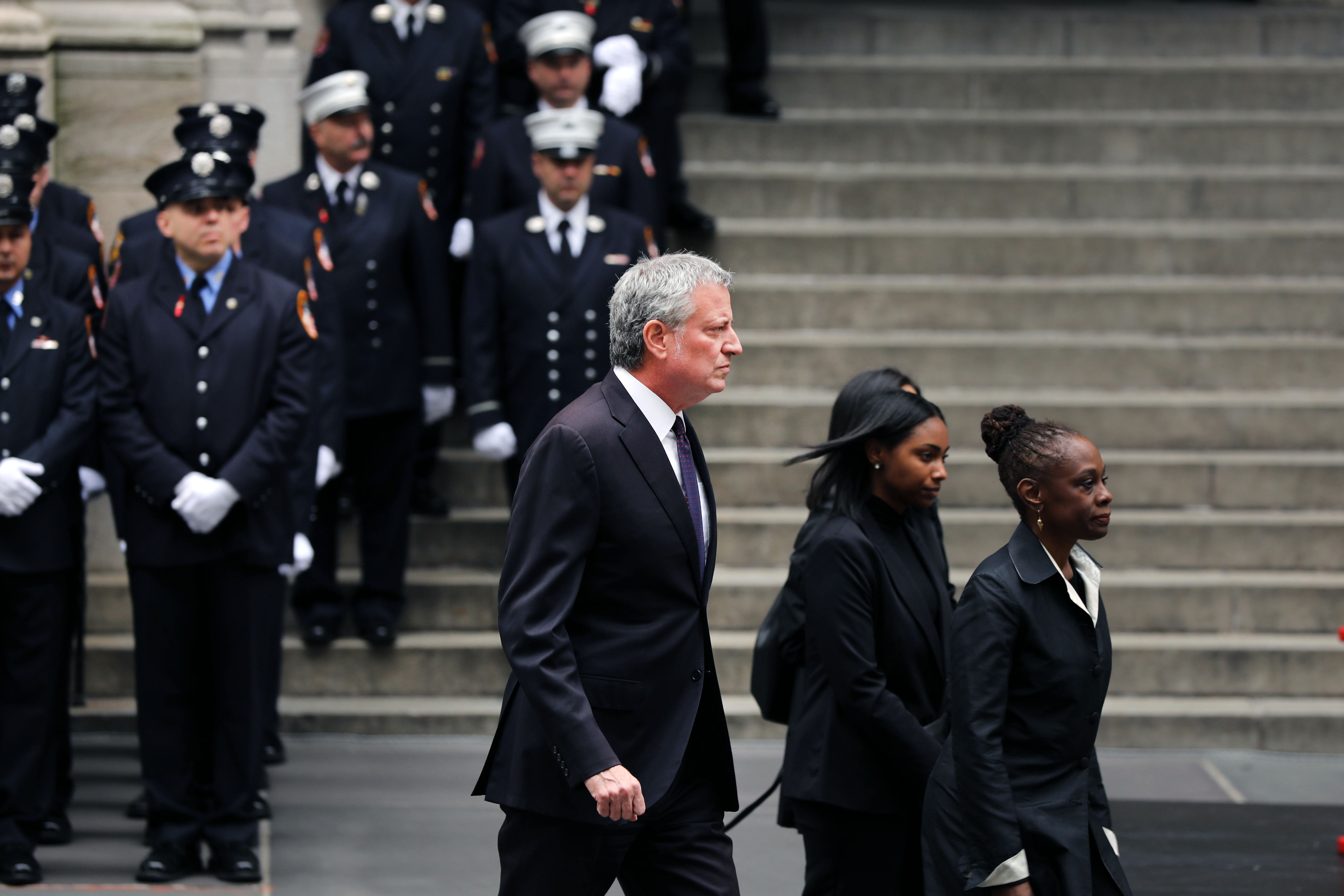 Bill de Blasio, alcalde de Nueva York. Spencer Platt/Getty Images/AFP