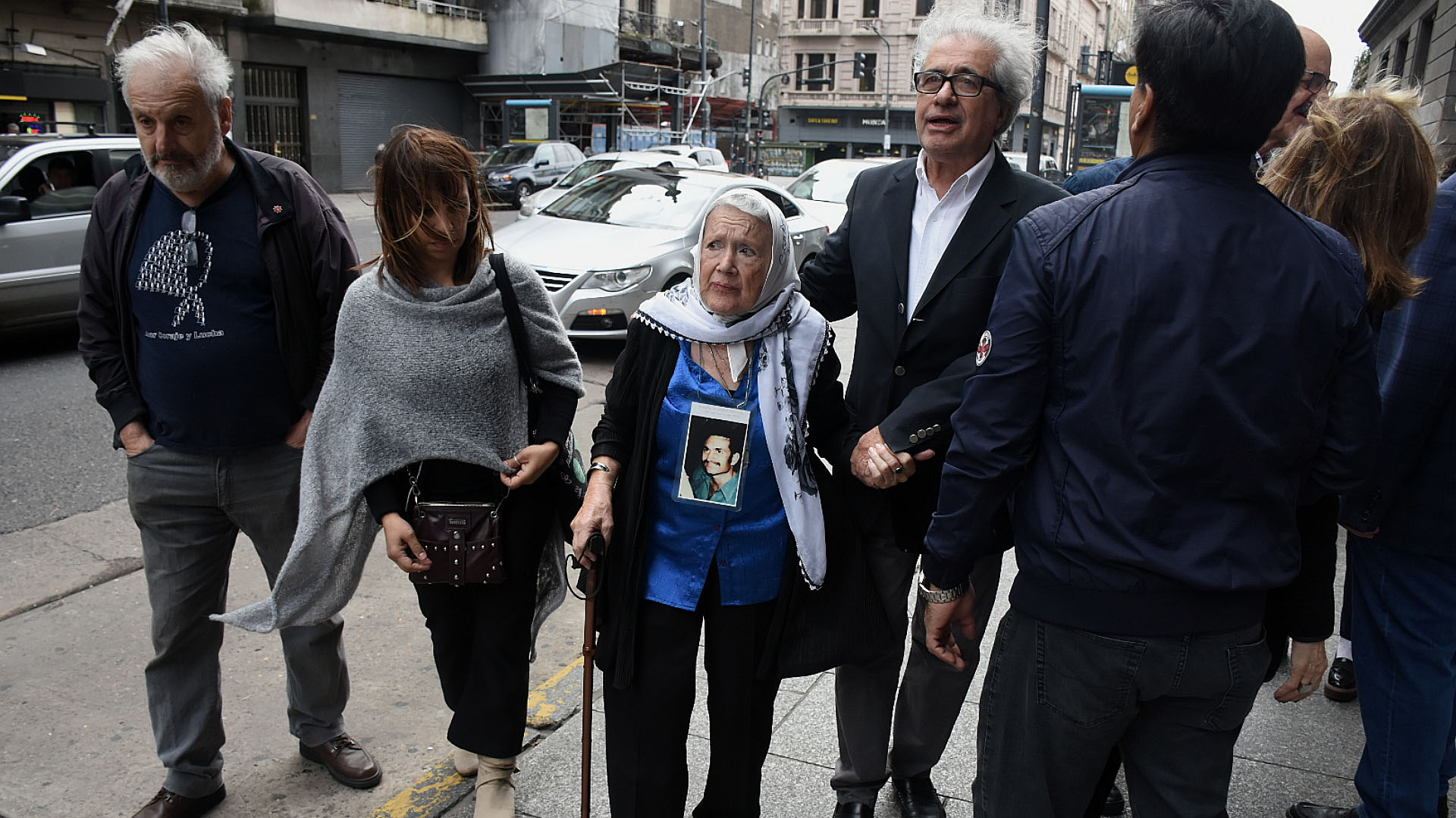 La referente de Madres de Plaza de Mayo-Línea Fundadora, Nora Cortiñas.