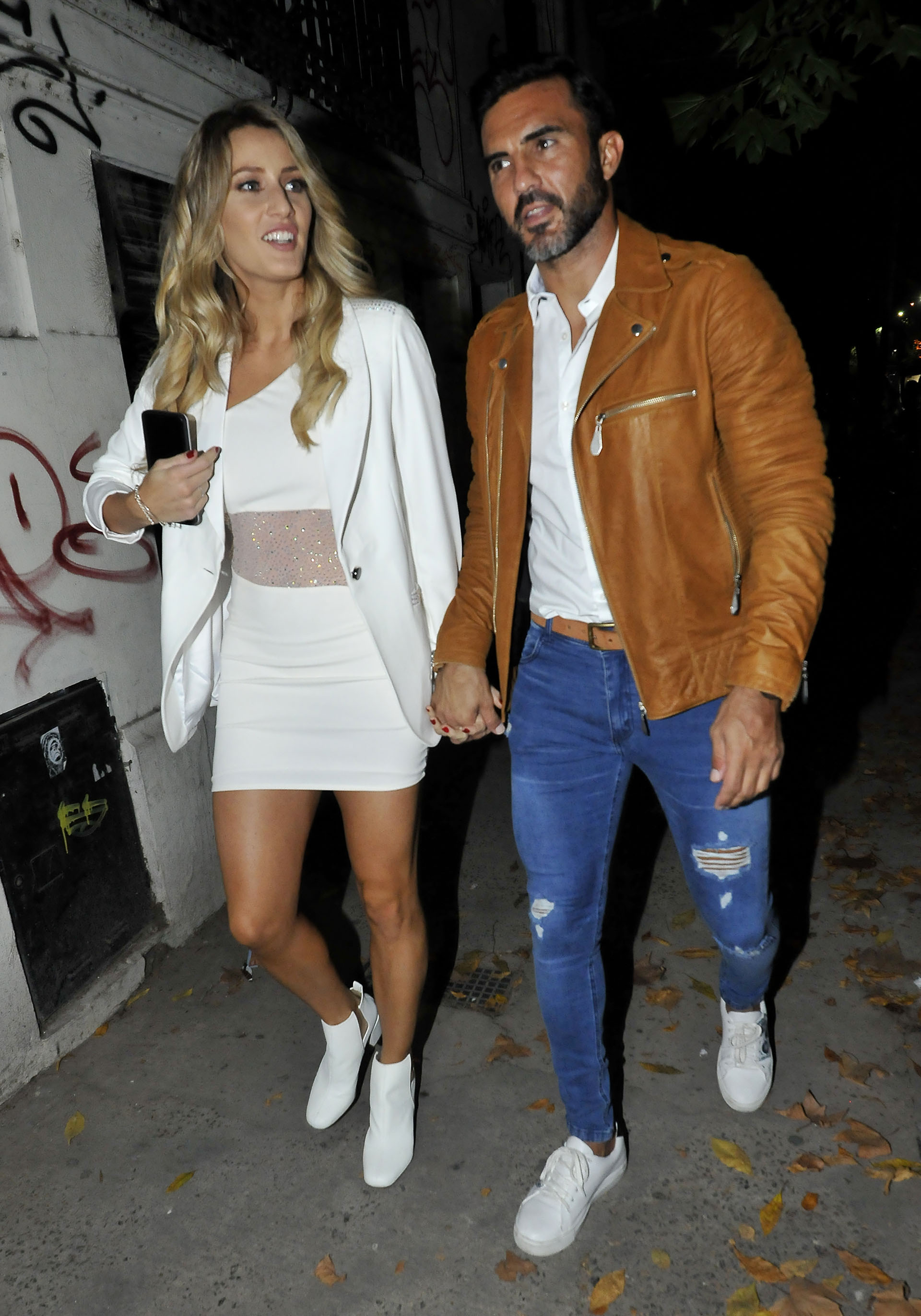 Mica Viciconte y Fabián Cubero