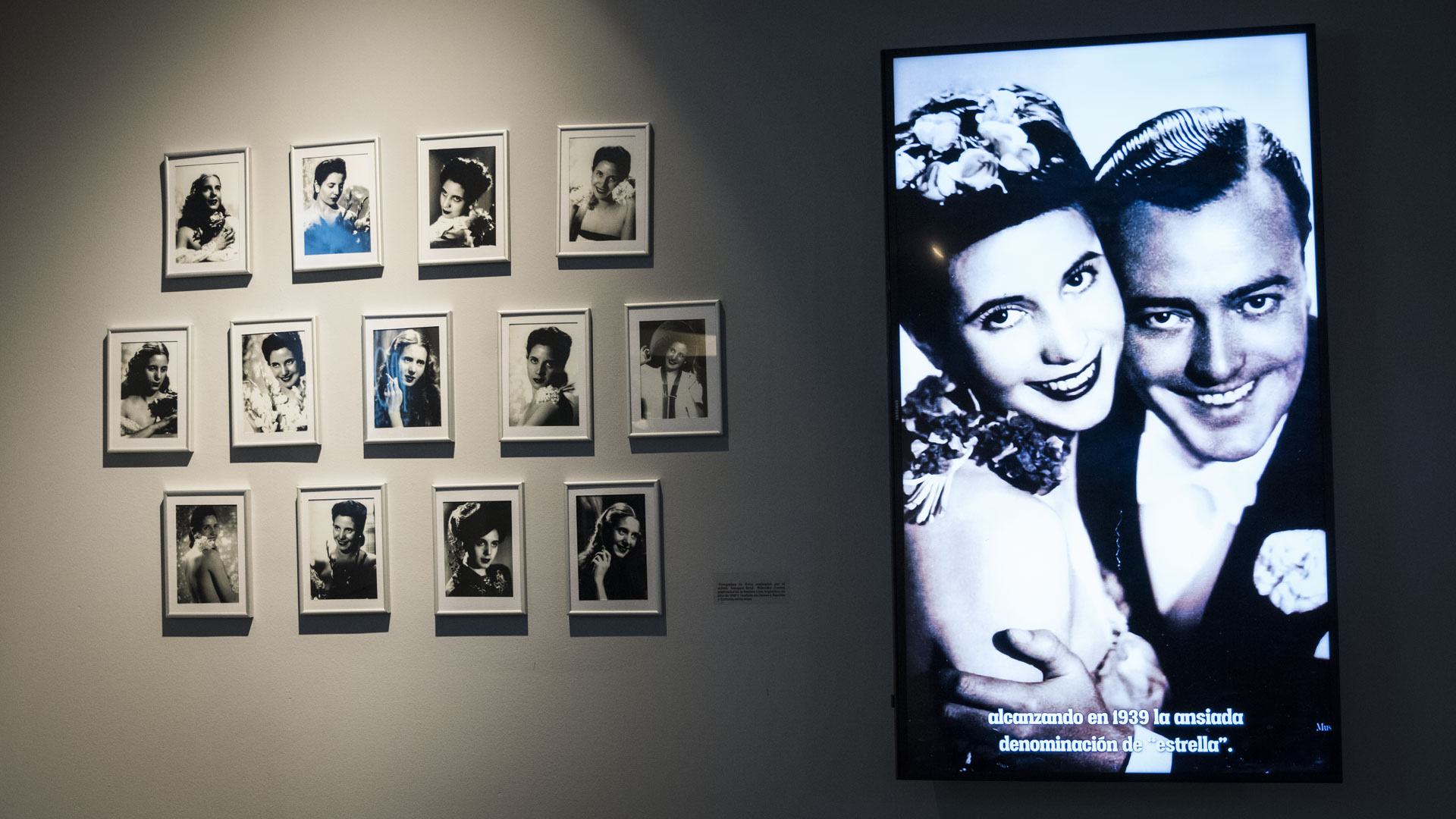 “Las novedades de la sala exhiben fotos nuevas de Eva en su época de actriz. Solo por la colección del fotógrafo húngaro Sivul Wilensky, sino que hay una serie de nuevas fotos que fueron donadas en 2014 y que corresponden a una Eva muy joven,que jugaba a la actriz”, agregó Gané