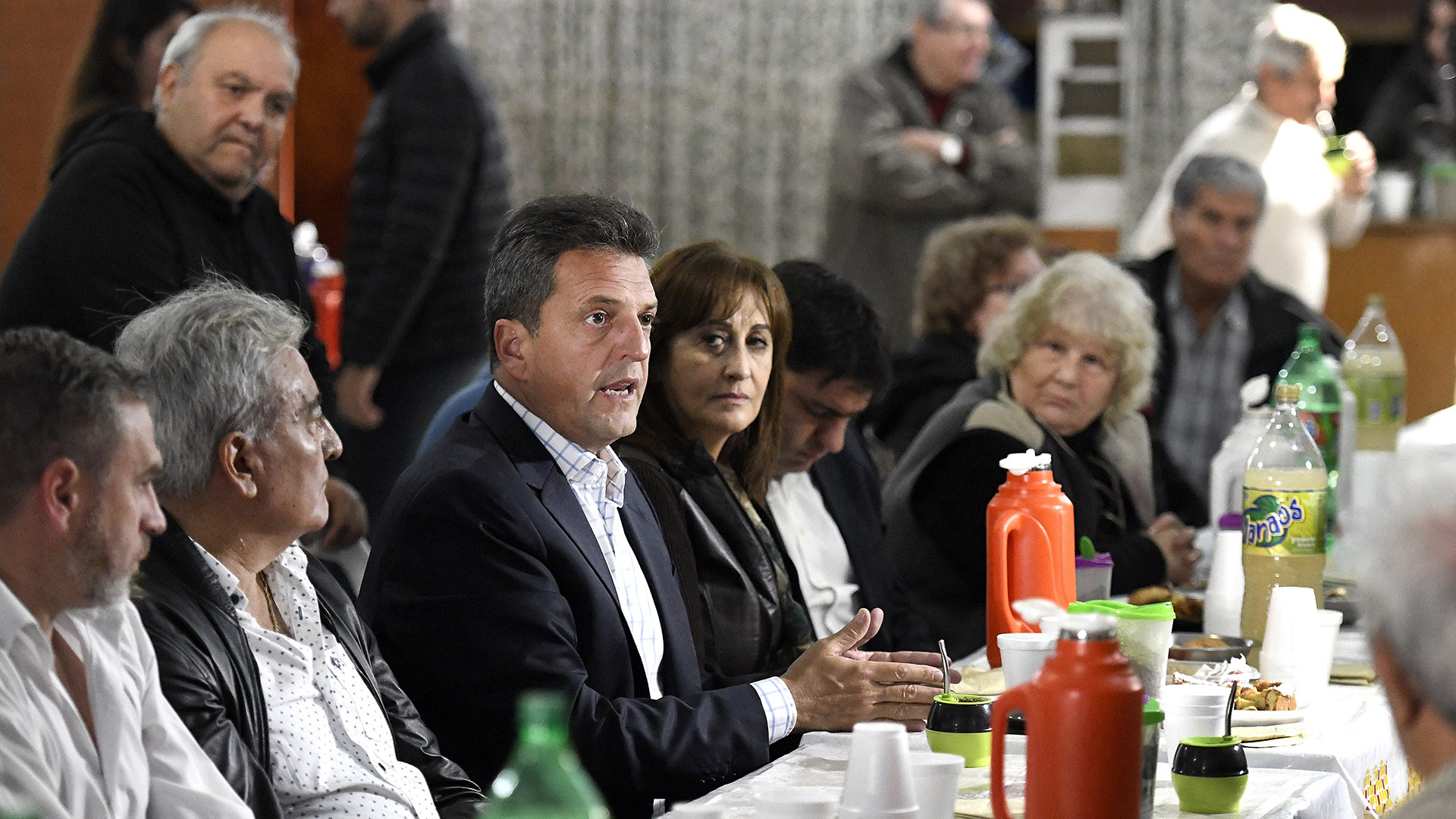 Sergio Massa encabezó una recorrida por La Matanza