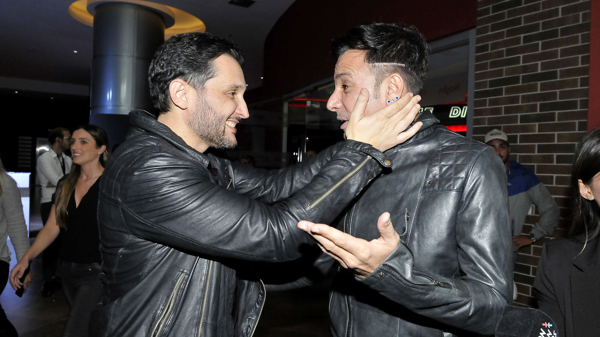 Germán Paoloski y Martín Bossi