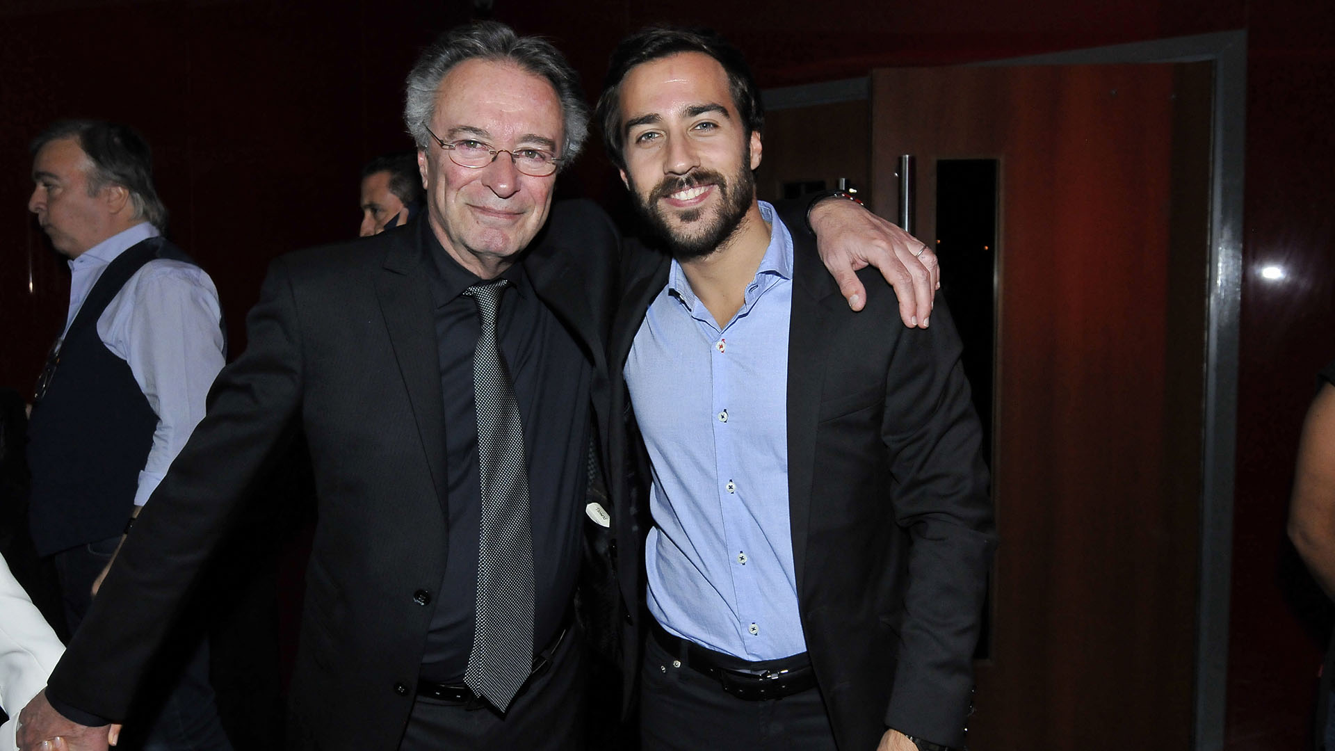 Oscar Martínez y Nicolás Francella