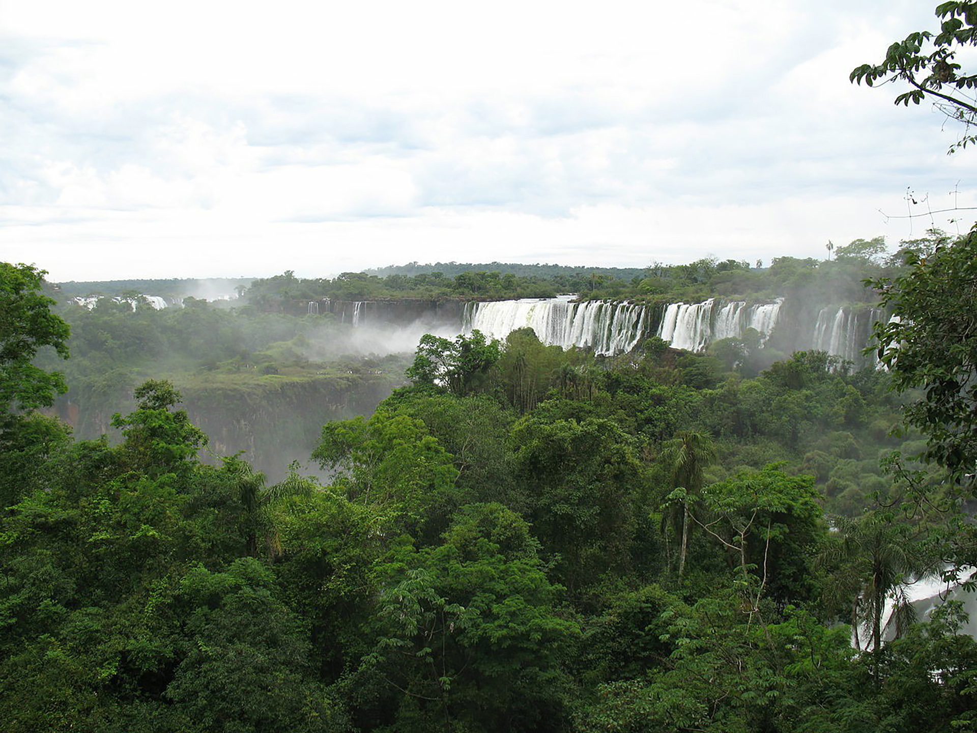 La selva misionera cobija atenta y diversa a las Cataratas del Iguazú (Wikipedia)