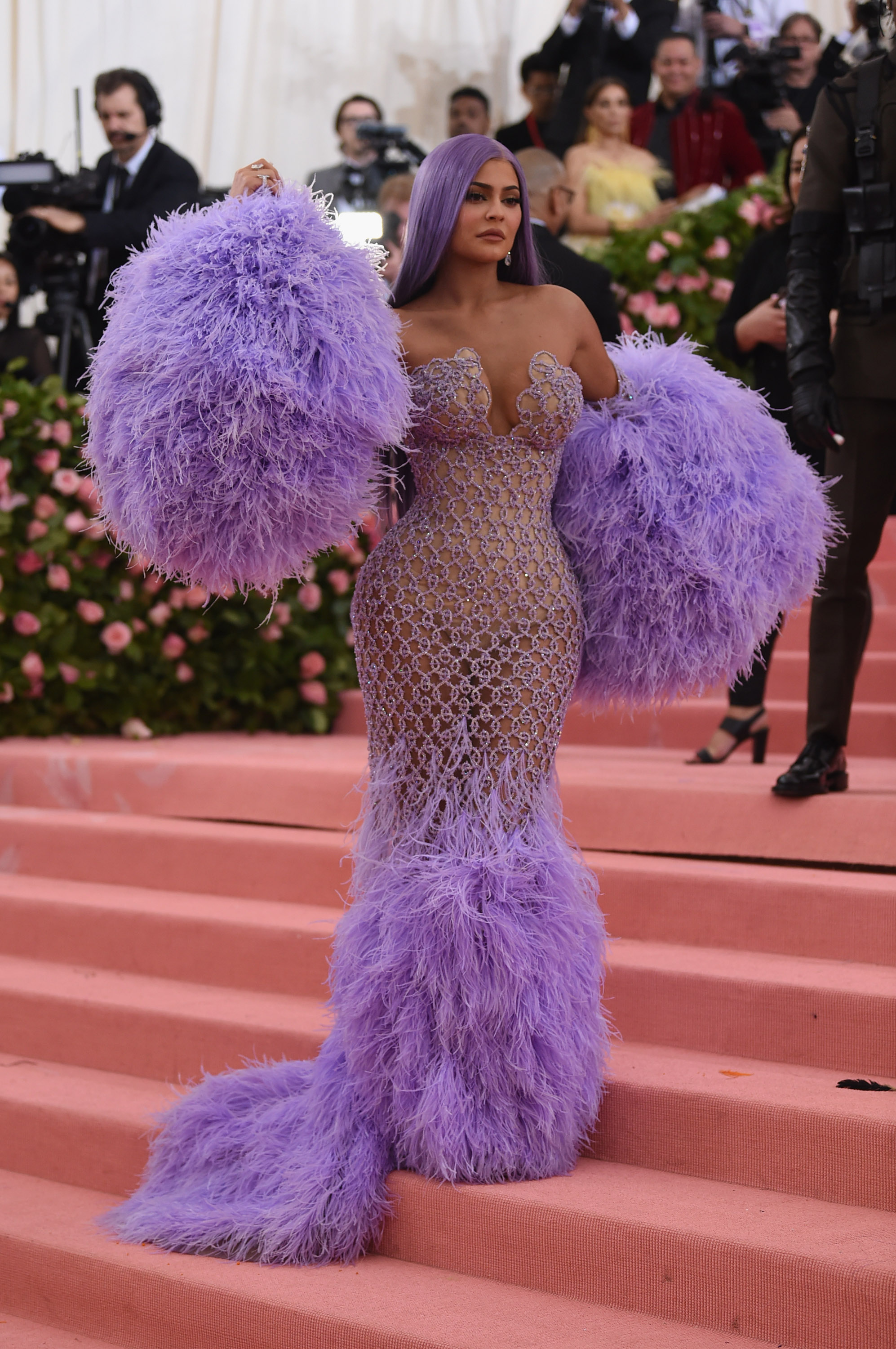 Kylie Jenner by Versace.
