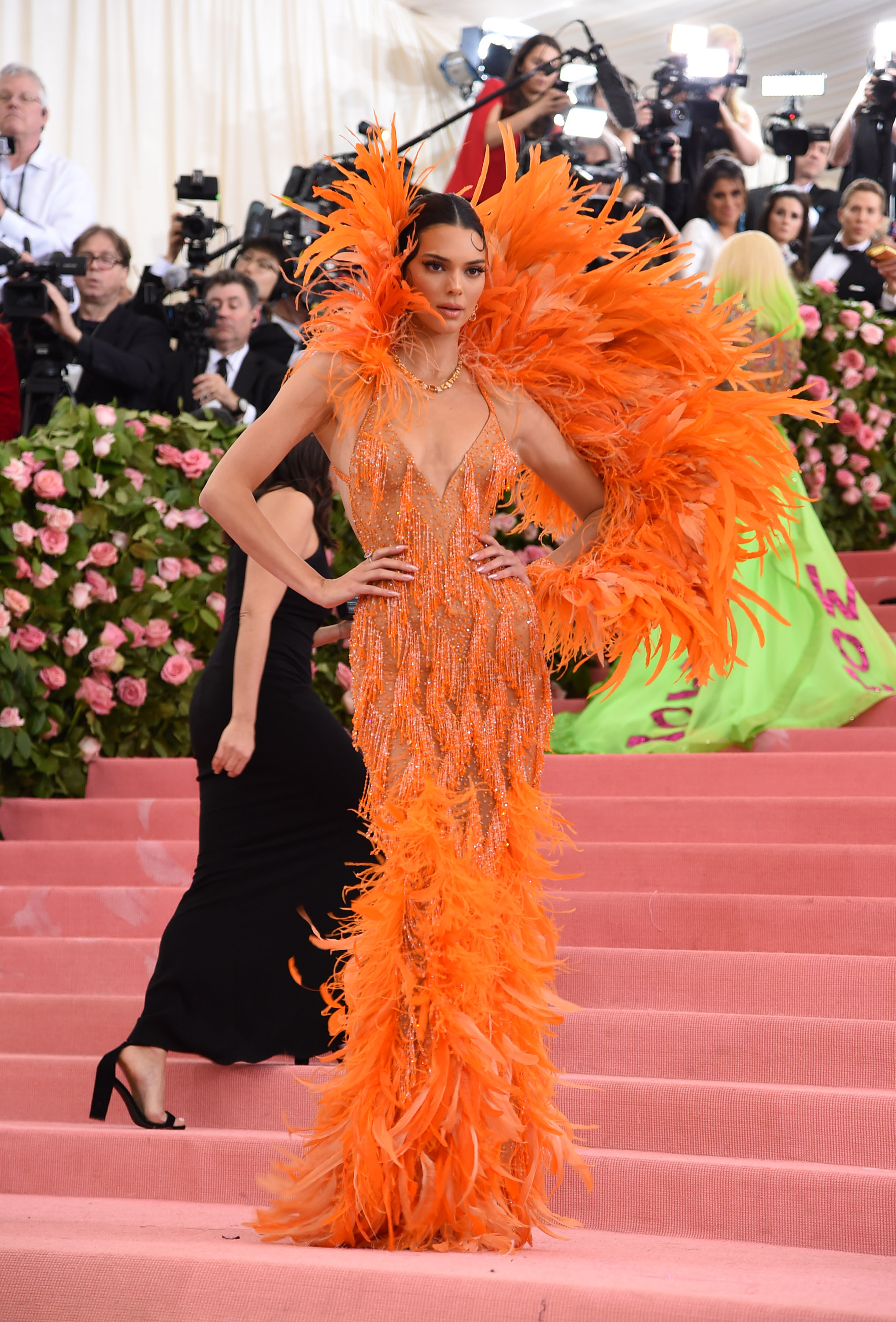 Kendall Jenner by Versace.