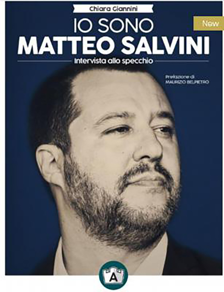 La tapa del libro de Matteo Salvini