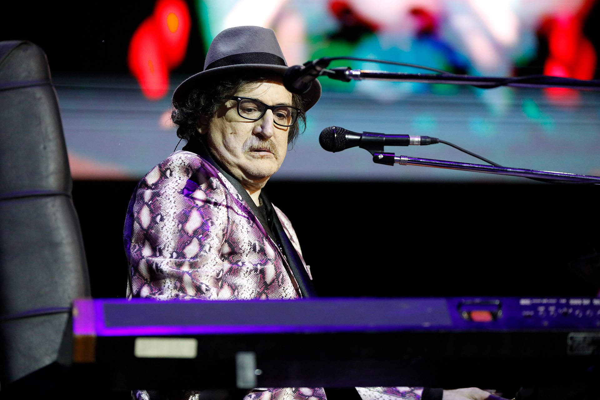 Charly García mostró una vez más toda su profesionalidad sobre el escenario