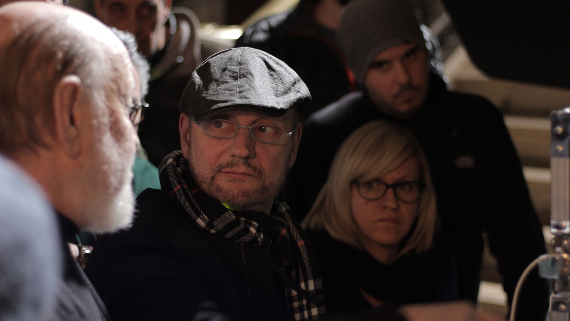 Juan José Campanella en pleno rodaje