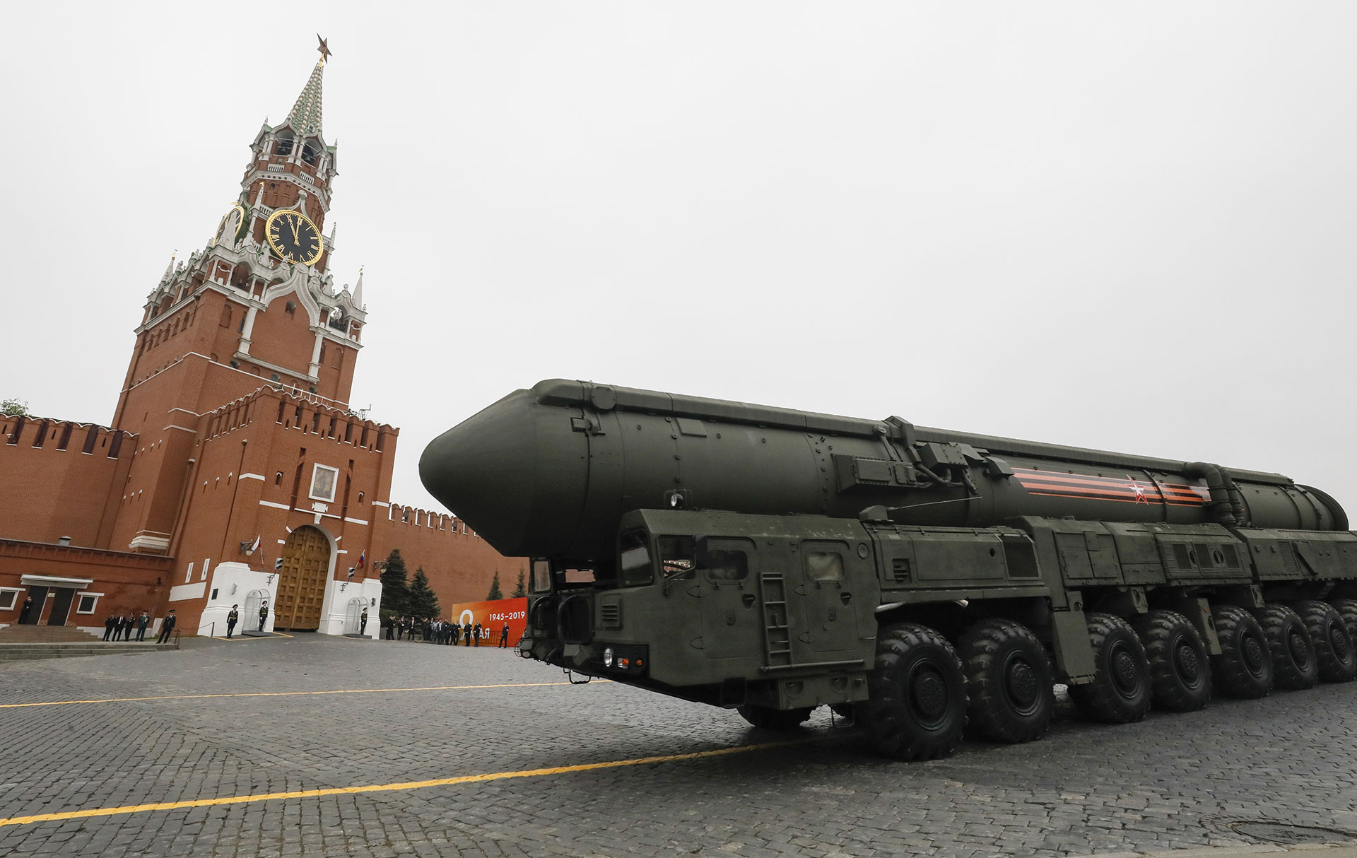Un misil balístico intercontinental Yars RS-24 (Reuters)