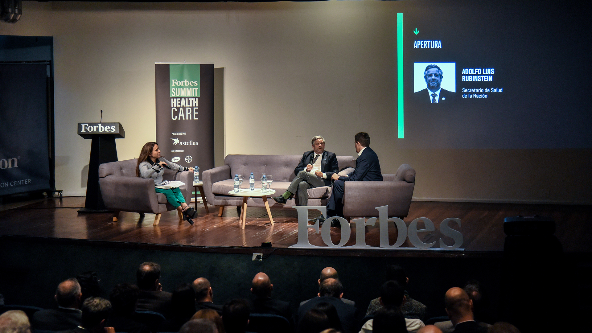 El secretario de Salud de la Nación inauguró la segunda edición de Forbes Health Summit en Argentina con el objetivo de debatir el escenario actual y las perspectivas de la salud en el país. (Juan Ulrich)