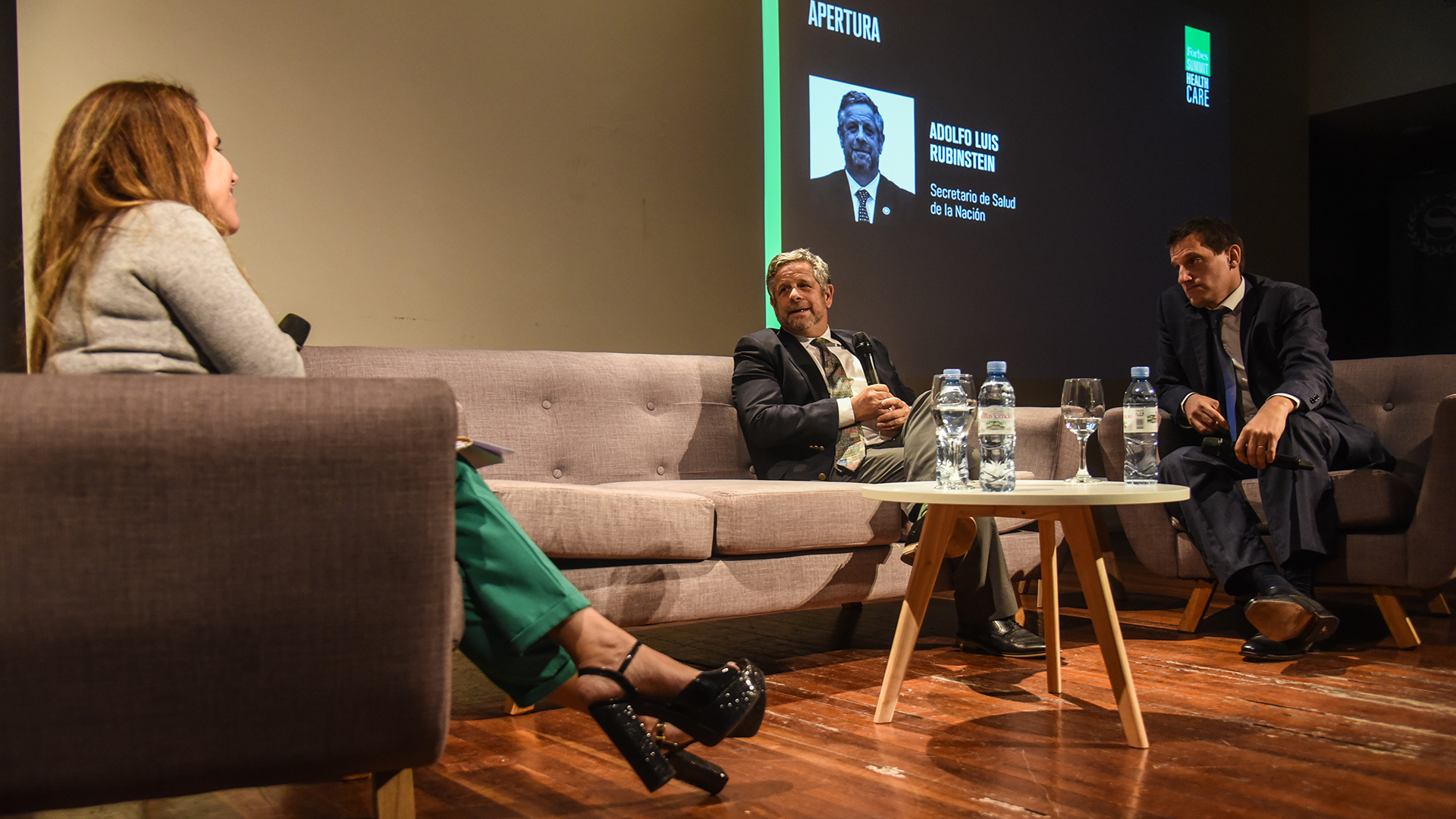 La entrevista pública al secretario de Salud de la Nación fue realizada por Alex Milberg, publisher de Forbes Argentina, y Daniela Blanco, directora de Tendencias Infobae
