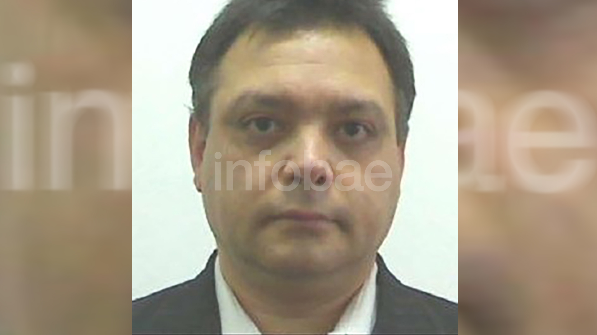 Rafael Cano Carmona, detenido ayer en un departamento de la calle Yrigoyen.