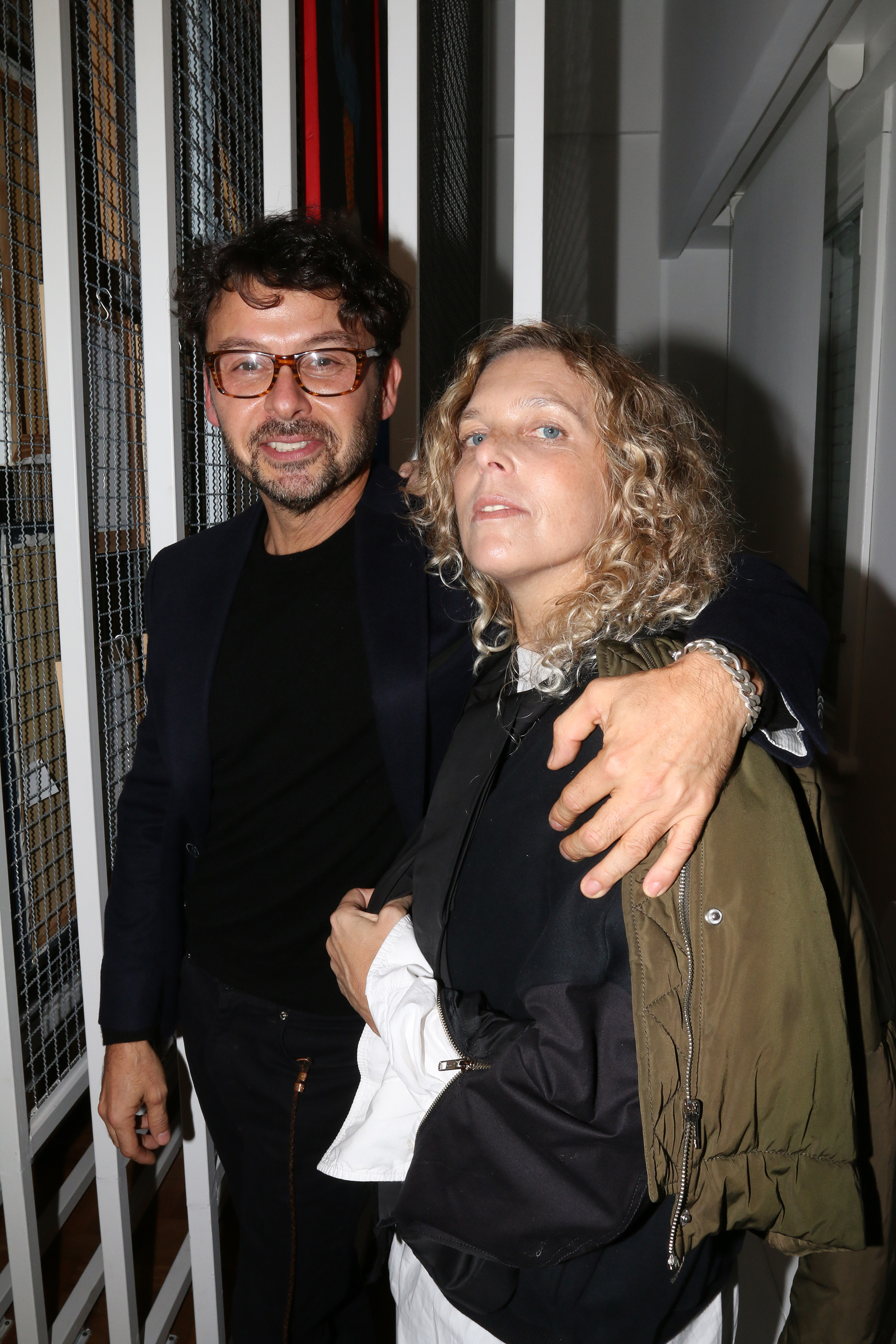 Wally Diamante junto a Jessica Trosman