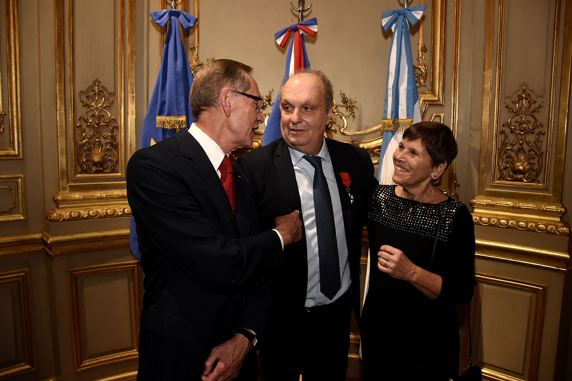 Lombardi ingresó a la Orden de la Legión de Honor, con el grado de Caballero, en el año 2012 cuando se desempeñaba como ministro de Cultura porteño