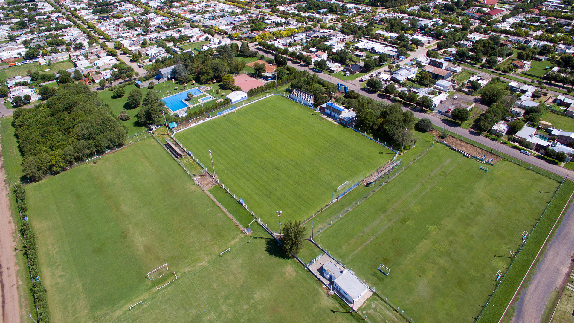 El predio de fútbol en Murphy