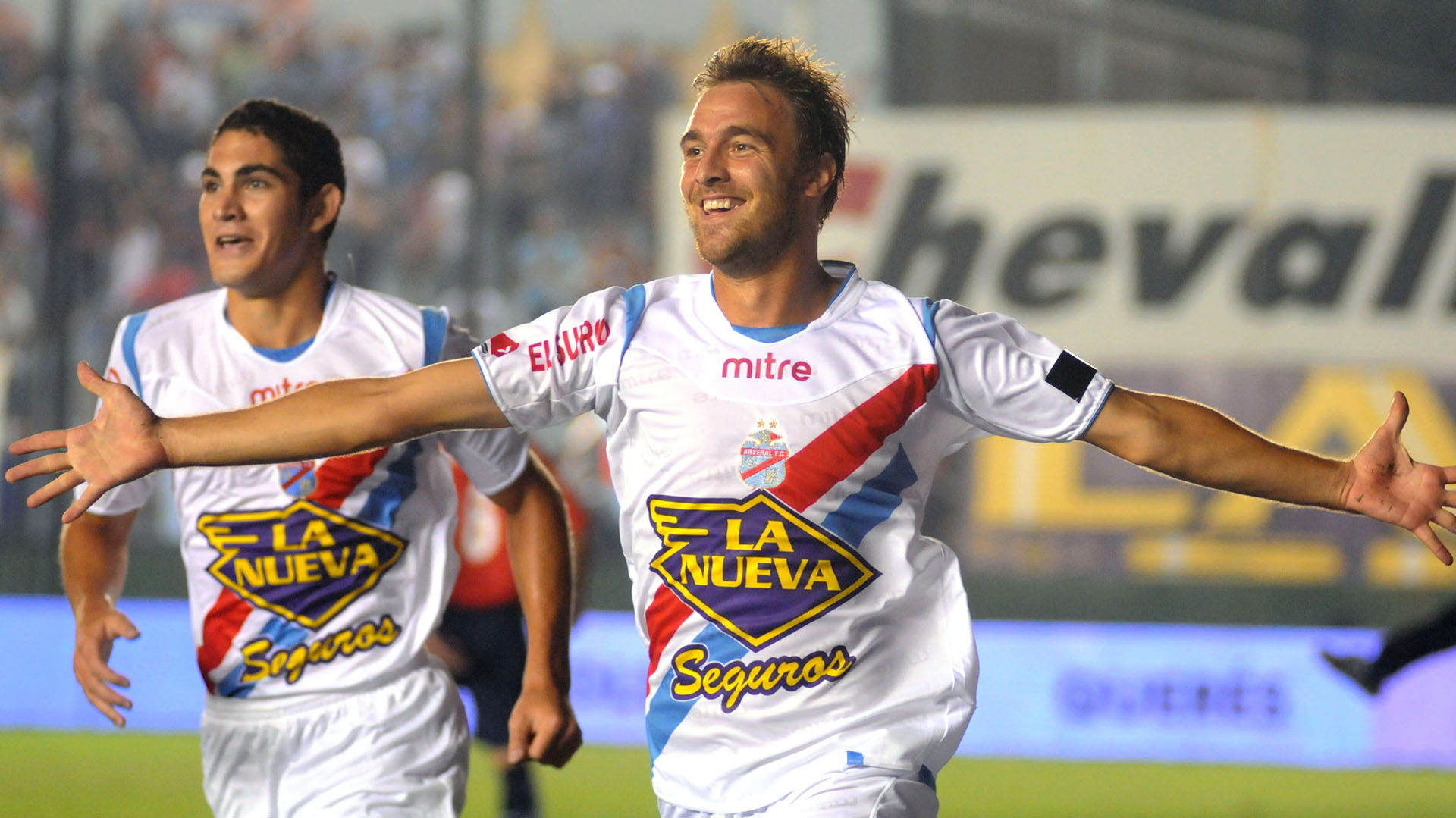 El ex Arsenal Juan Pablo Caffa, otro de los nacidos en Murphy (NA)