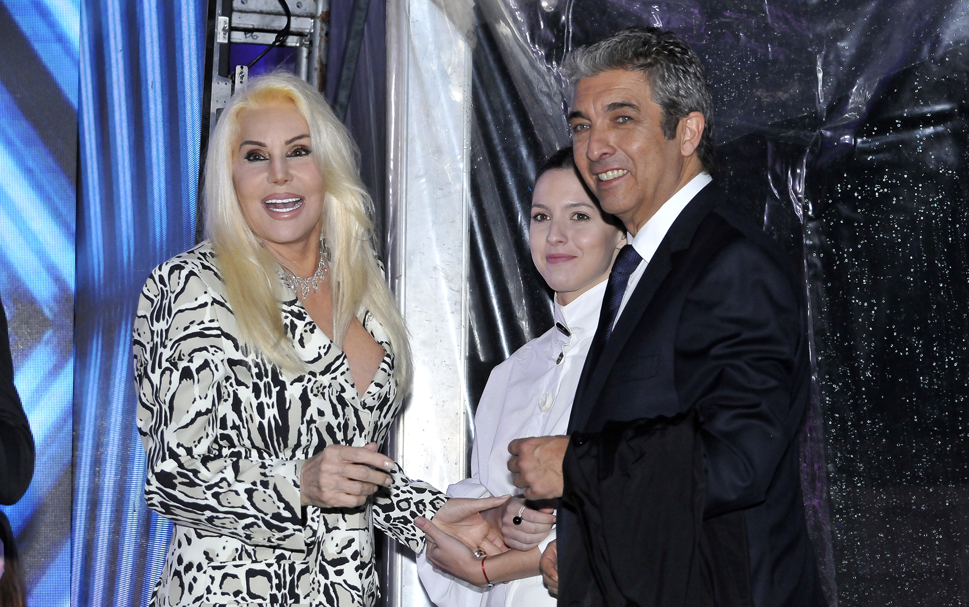 Reencuentro de amigos: Susana Giménez con Ricardo Darín y su hija Clara