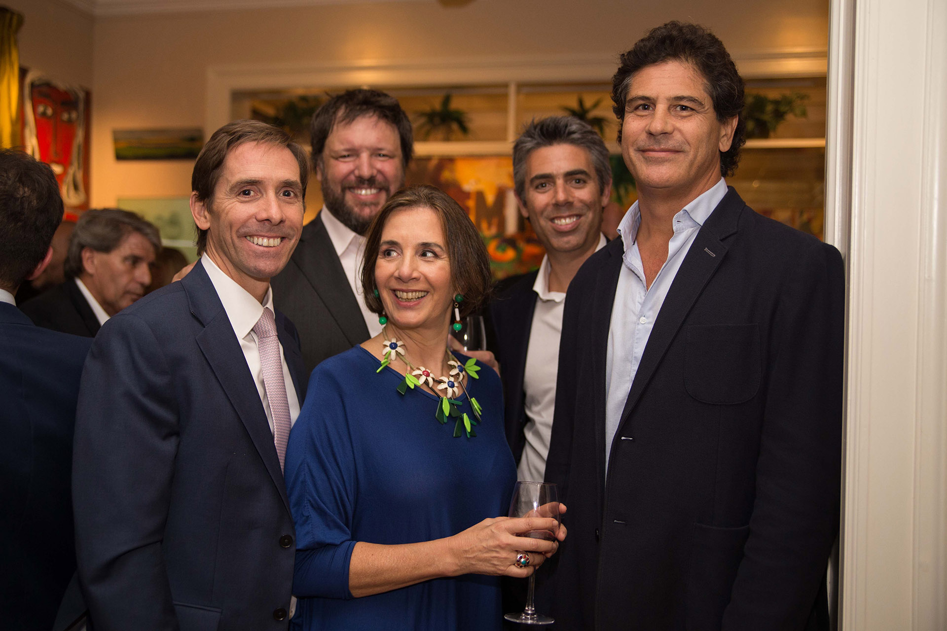 Matías Eliaschev, CEO de Lazard, y Mariano Lombardi, gerente general de Nestlé Waters