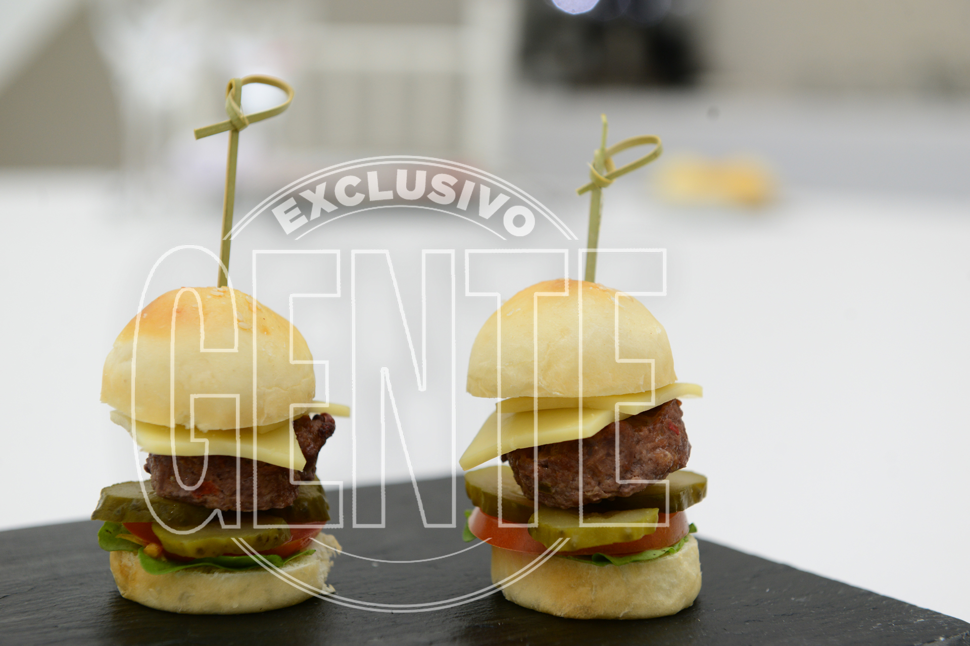 Mini-burguers de cordero y de lomo.