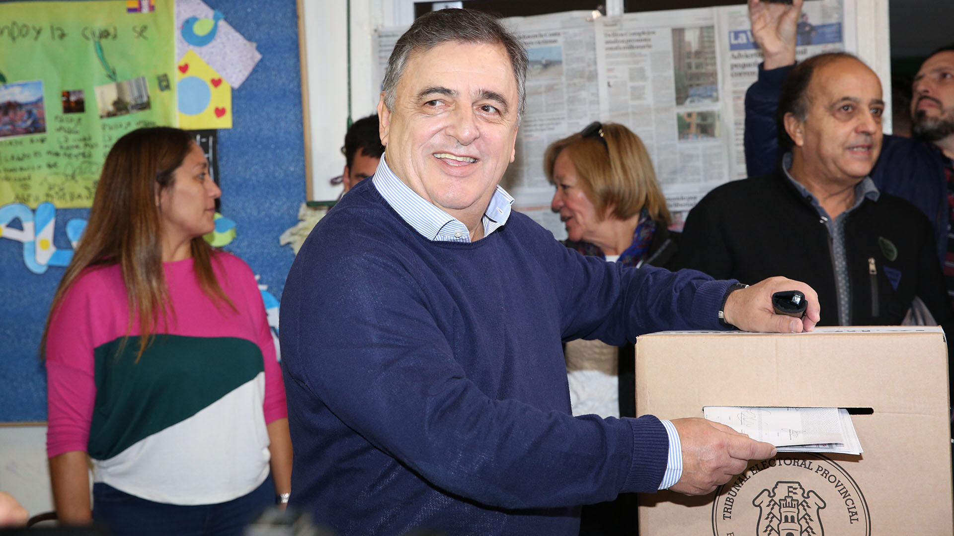 El aspirante radical Mario Negri (Mario Sar)