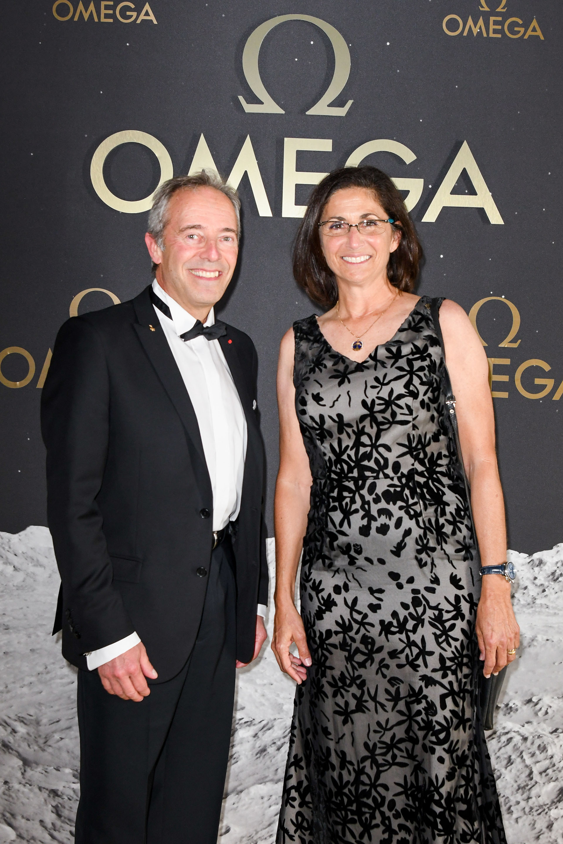 Jean-Francois Clervoy y Nicole Stott