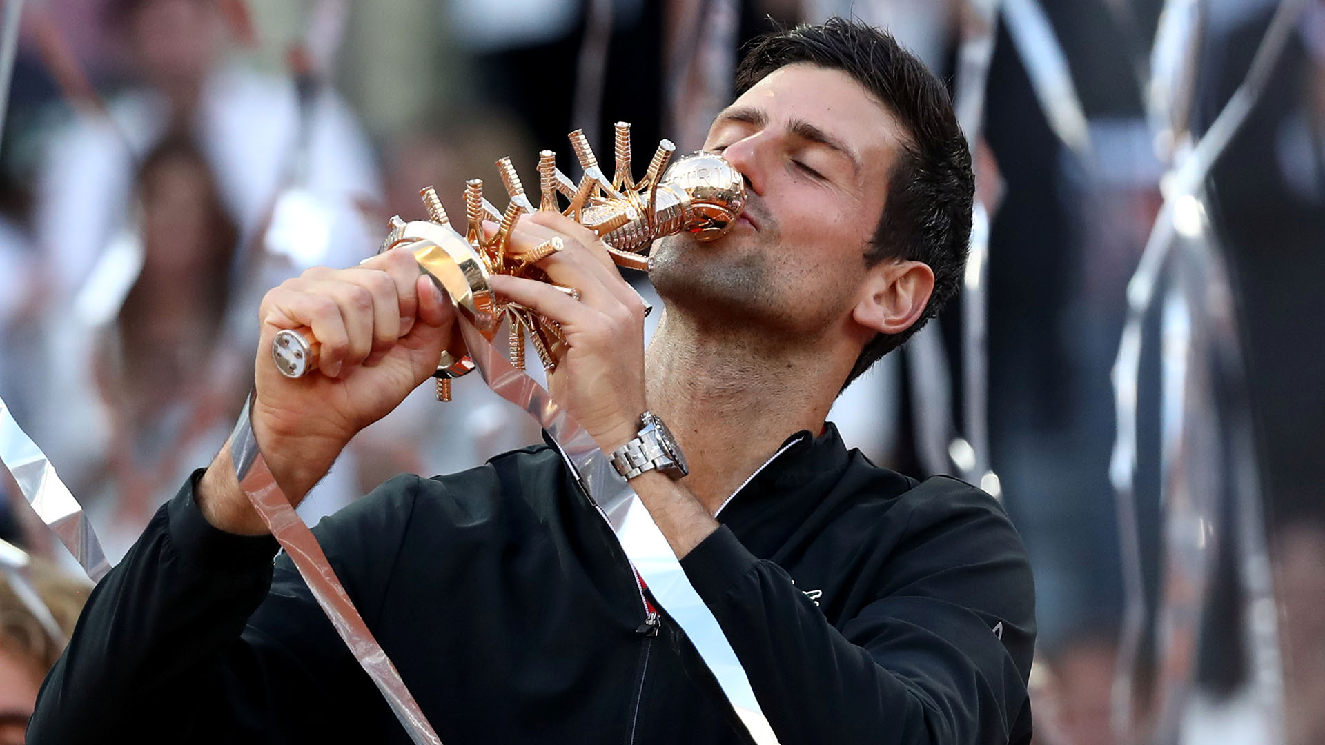 Djokovic superó al griego en dos sets (REUTERS)
