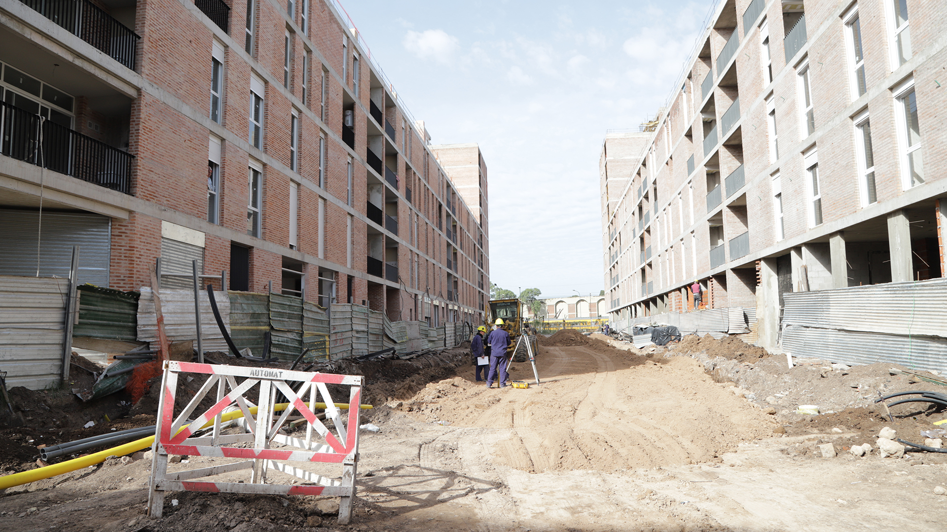 Una parcela en el Barrio Fraga se destinó a la reubicación de familias