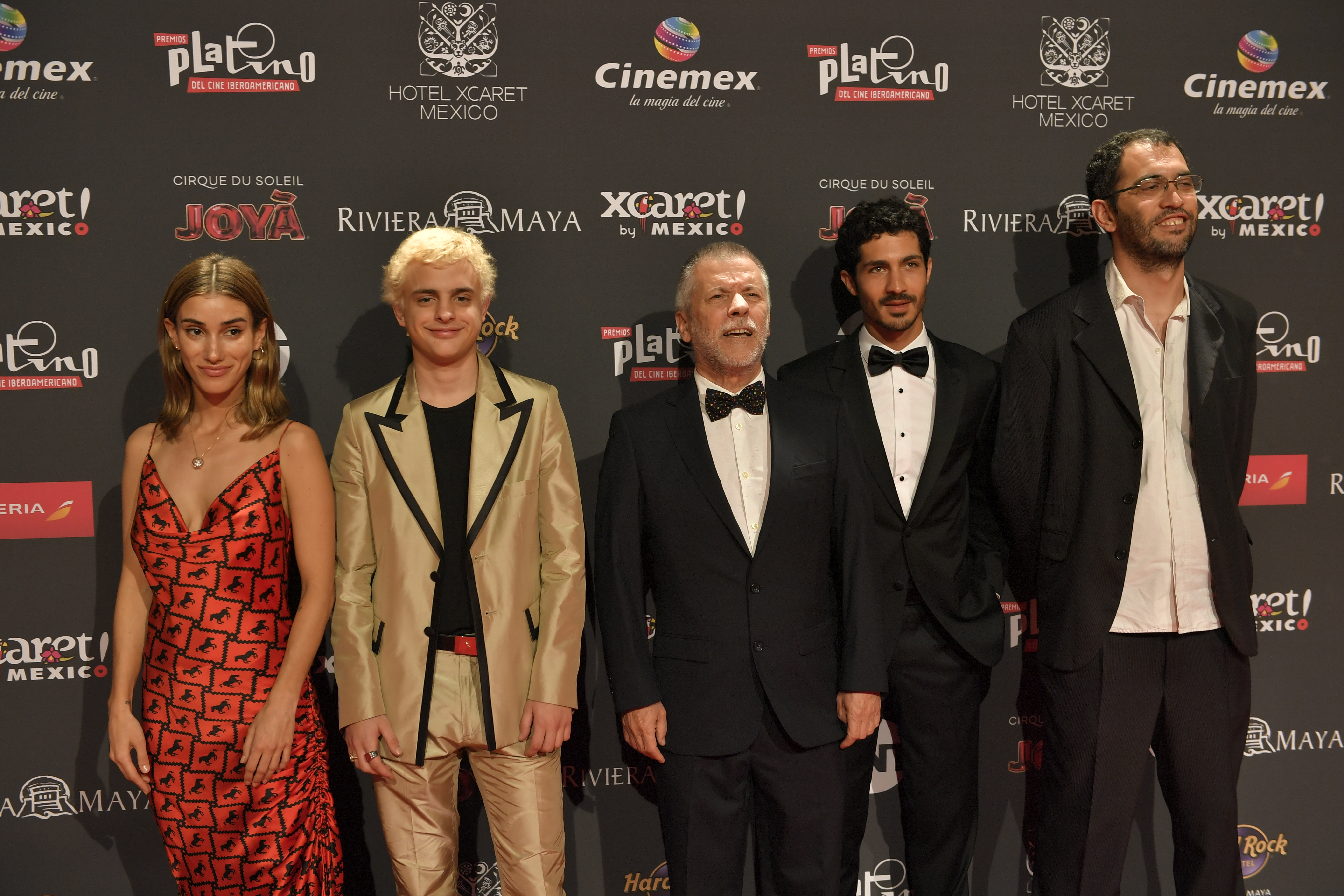 Lorenzo Ferro, José Luis Díaz, el Chino Darín y Guillermo Gatti.