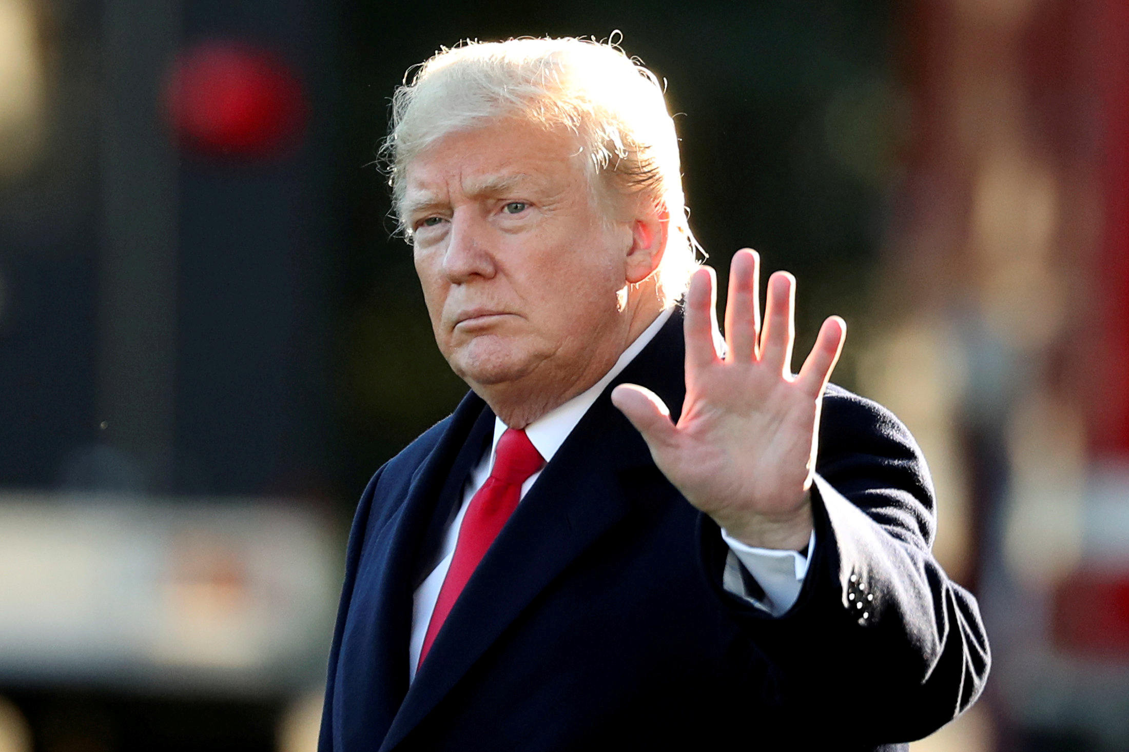 Donald Trump, presidente de Estados Unidos (Reuters/ Cathal McNaughton/archivo)