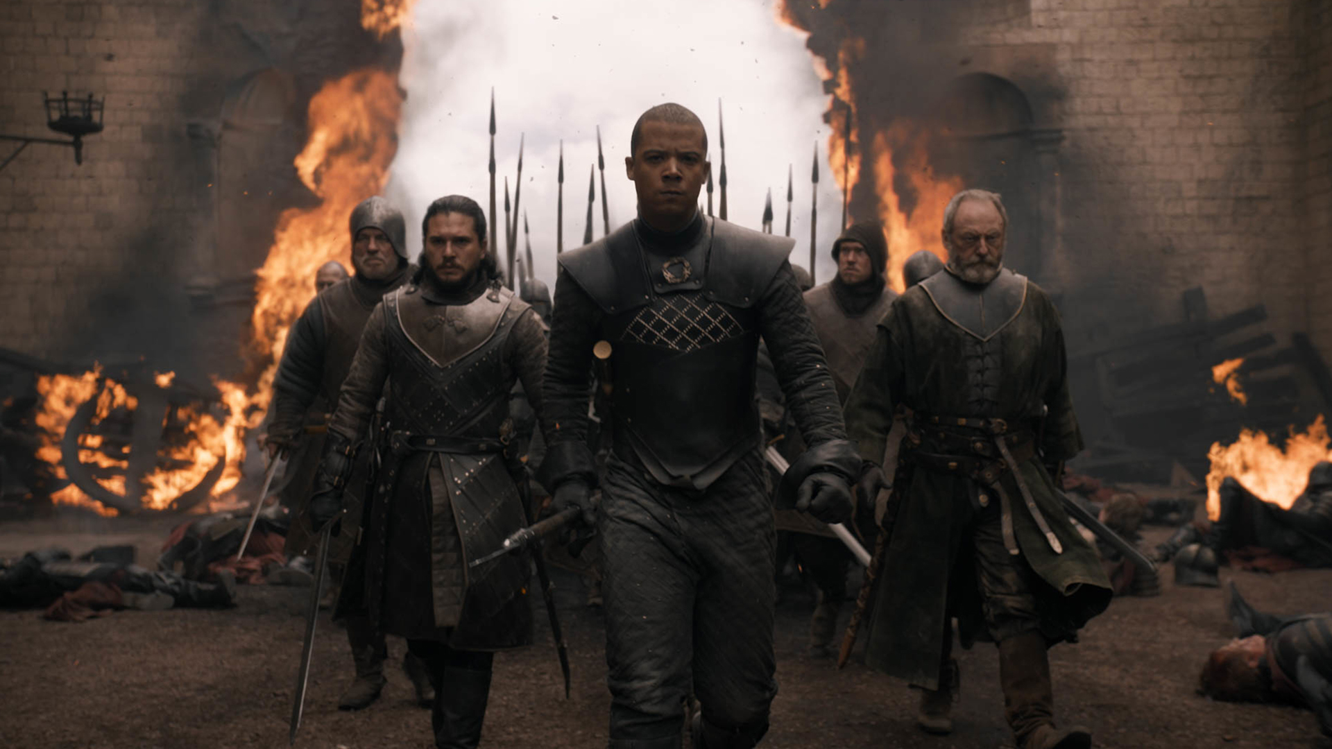 En la trama, la ciudad de Cersei cayó