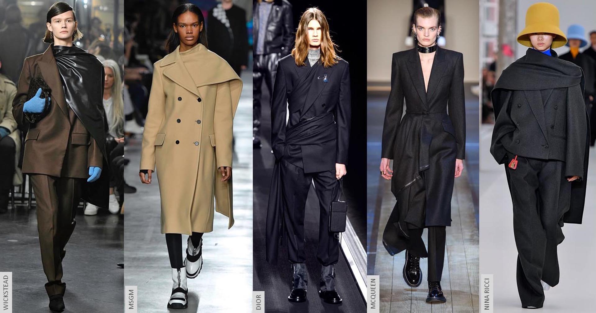 Siluetas envolventas para un look que nos protege.