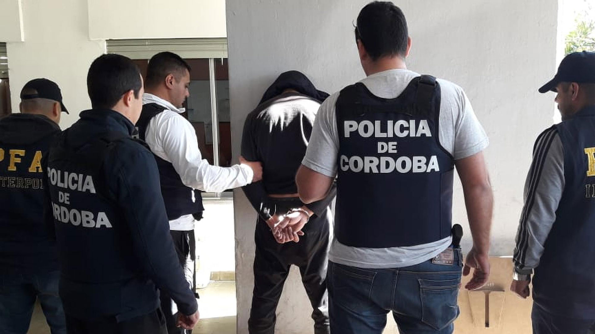 Detención del prófugo en Córdoba