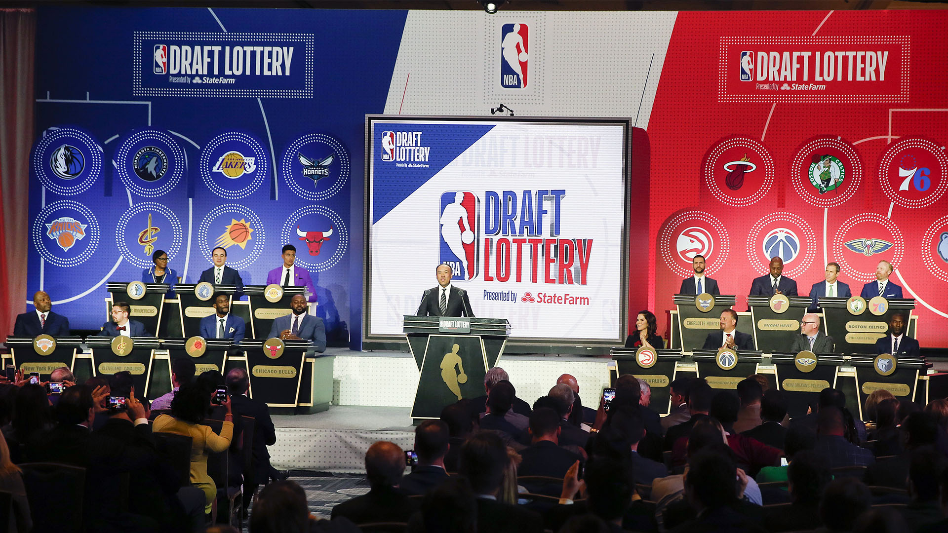 Se sortearon las posiciones para el Draft de la NBA 2019