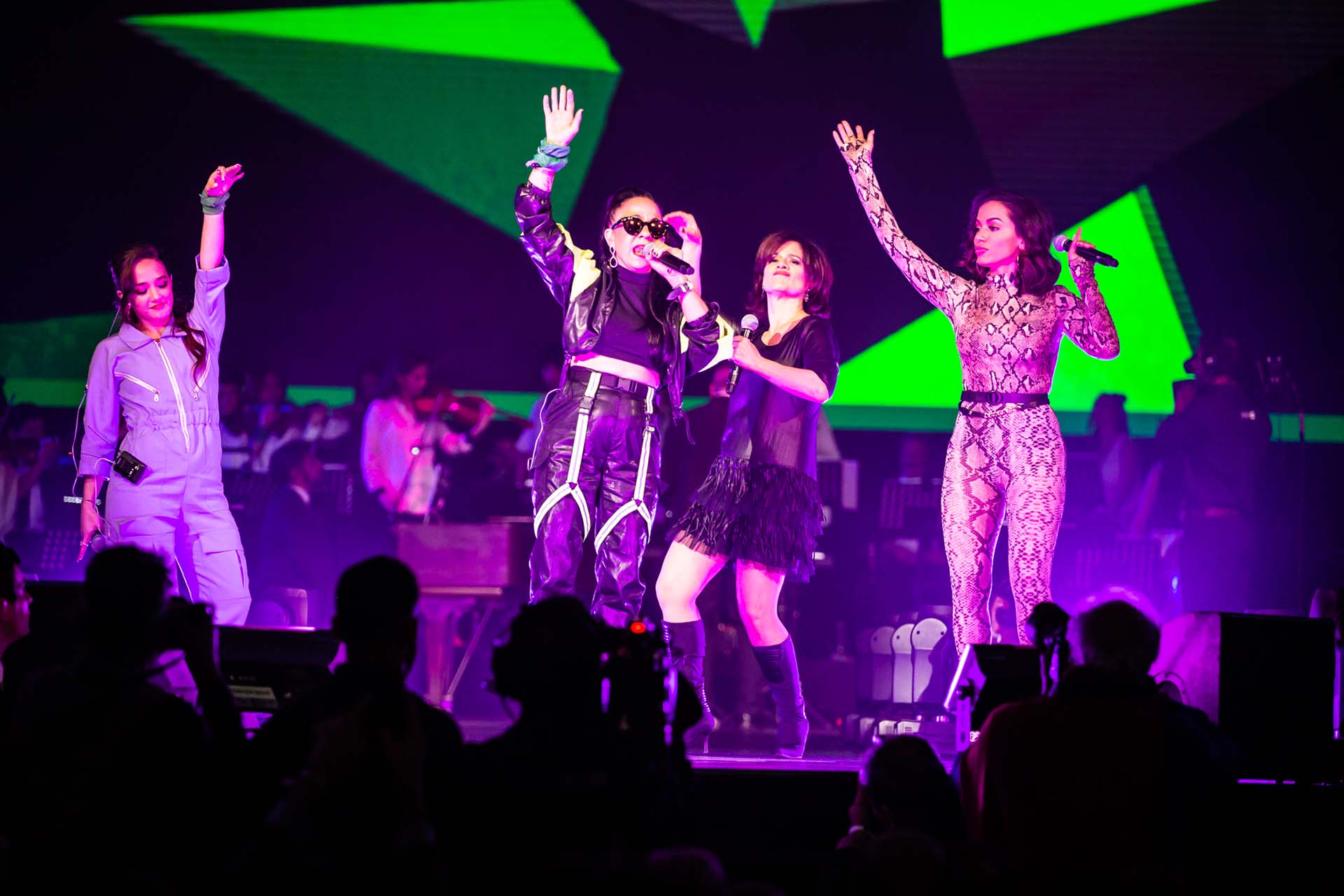 Anitta, Ángela Torres, Miss Bolivia y Virginia Innocenti