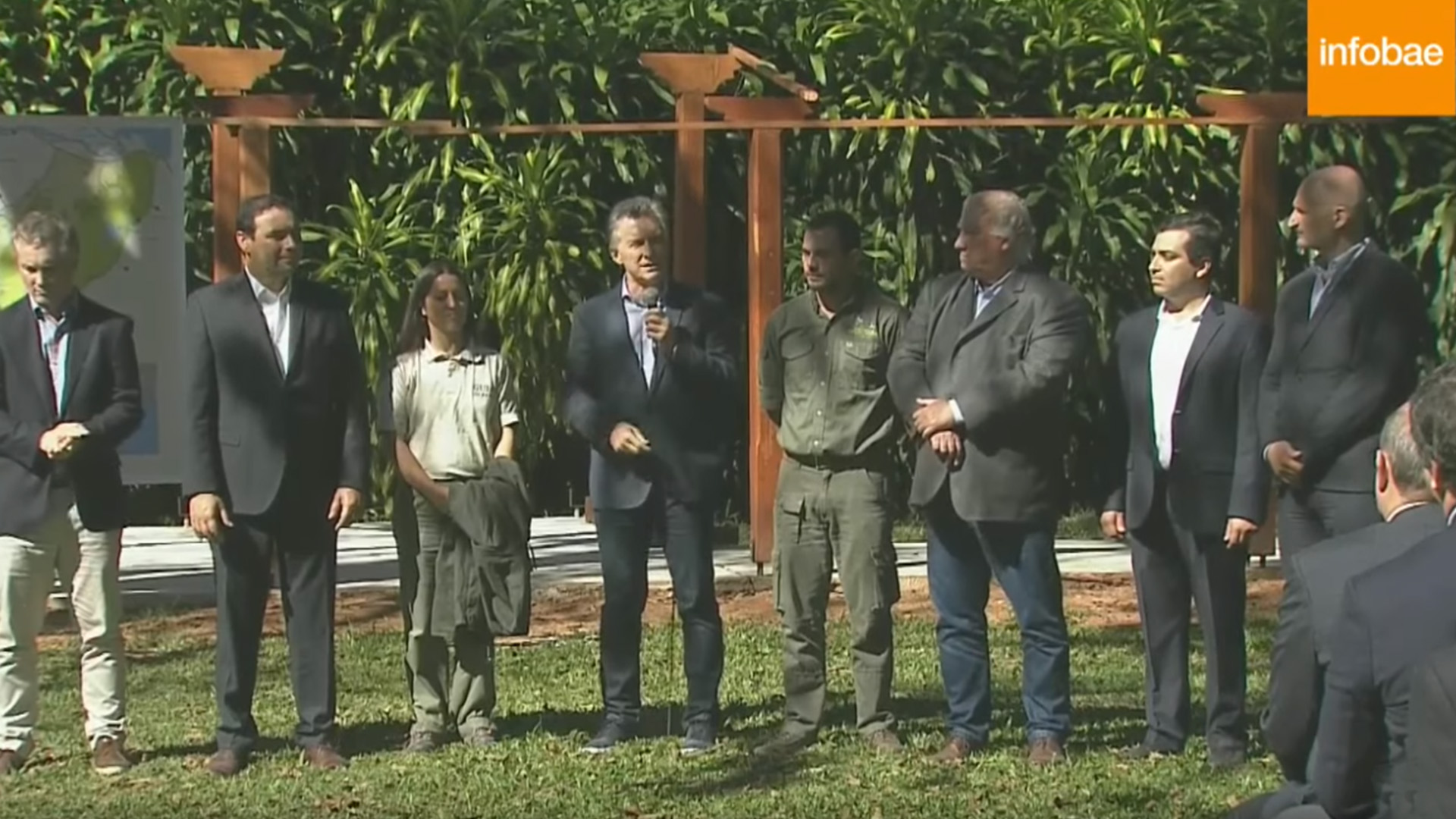 El presidente Mauricio Macri participó de un acto en Corrientes