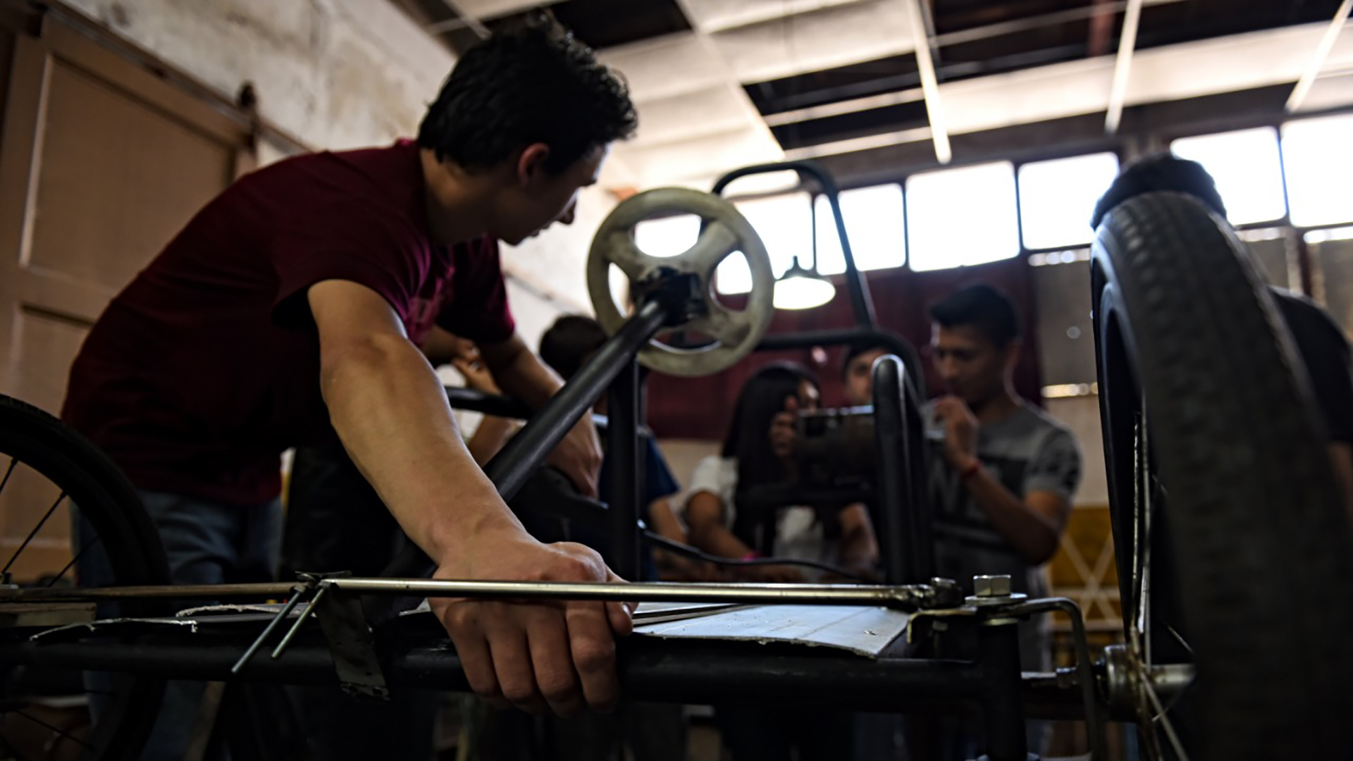 Un curso de formación profesional en la provincia de Buenos Aires