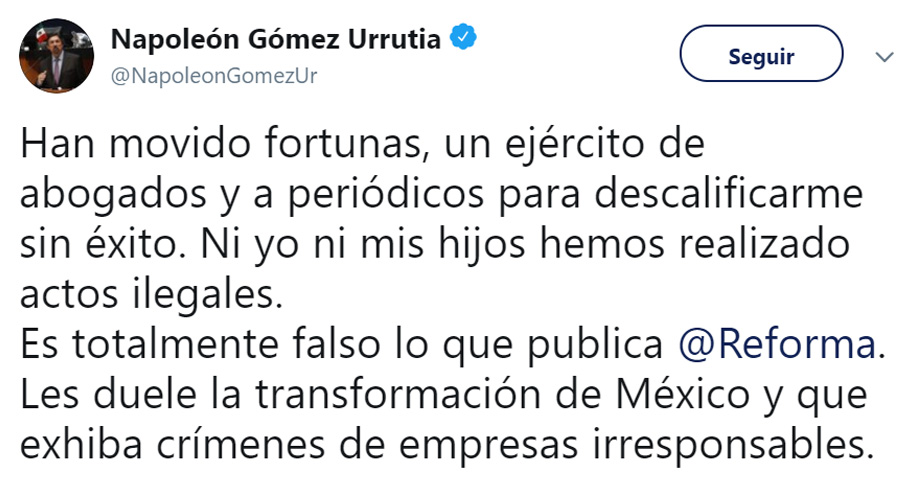 a Gómez Casso le gusta presumir la vida que se da (Foto: Twitter/NapoleonGomezUr)