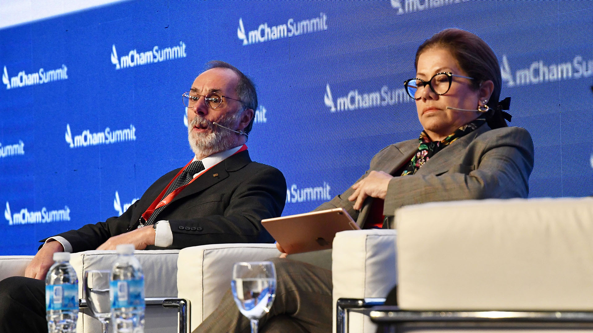 Los diputados Pablo Tonelli y Graciela Camaño