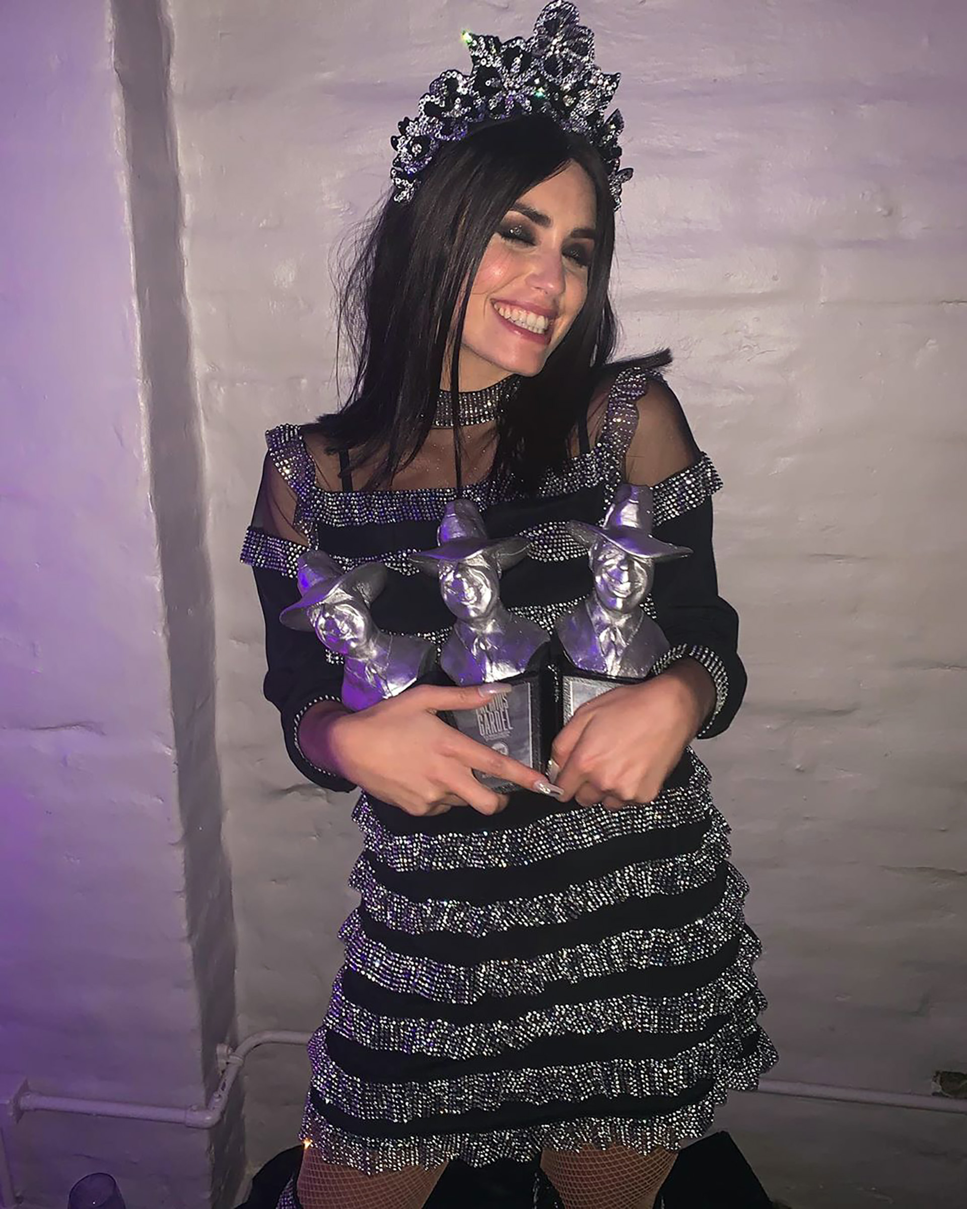 El segundo look que lució Lali Espósito en los Premios Gardel 2019 (Foto: Instagram)