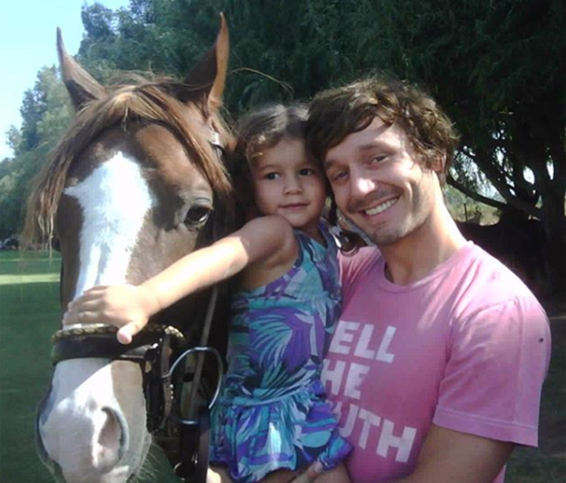 Benjamin, con la foto que escogió para homenajear a su hija en su cumpleaños (Instagram)
