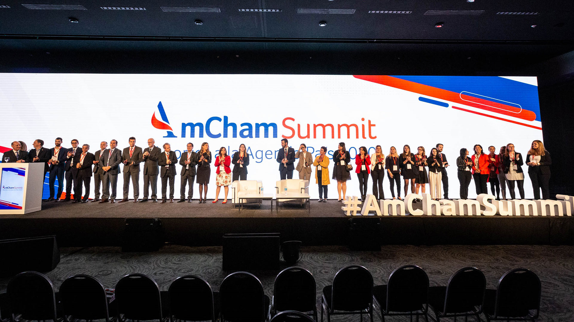 El evento fue organizado por la cámara que nuclea a las empresas de EEUU radicadas en el país
