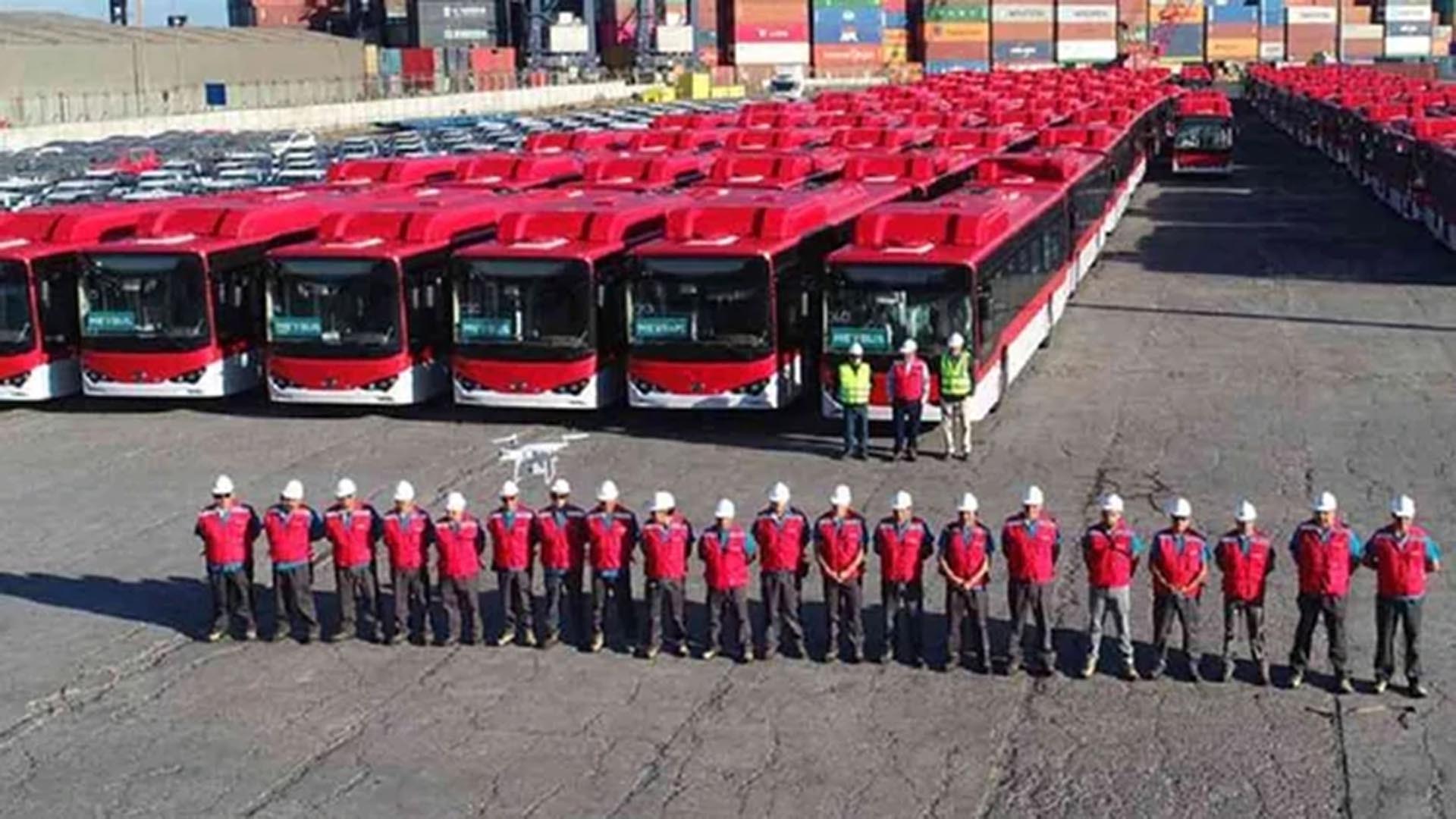 Colectivos eléctricos de Chile
