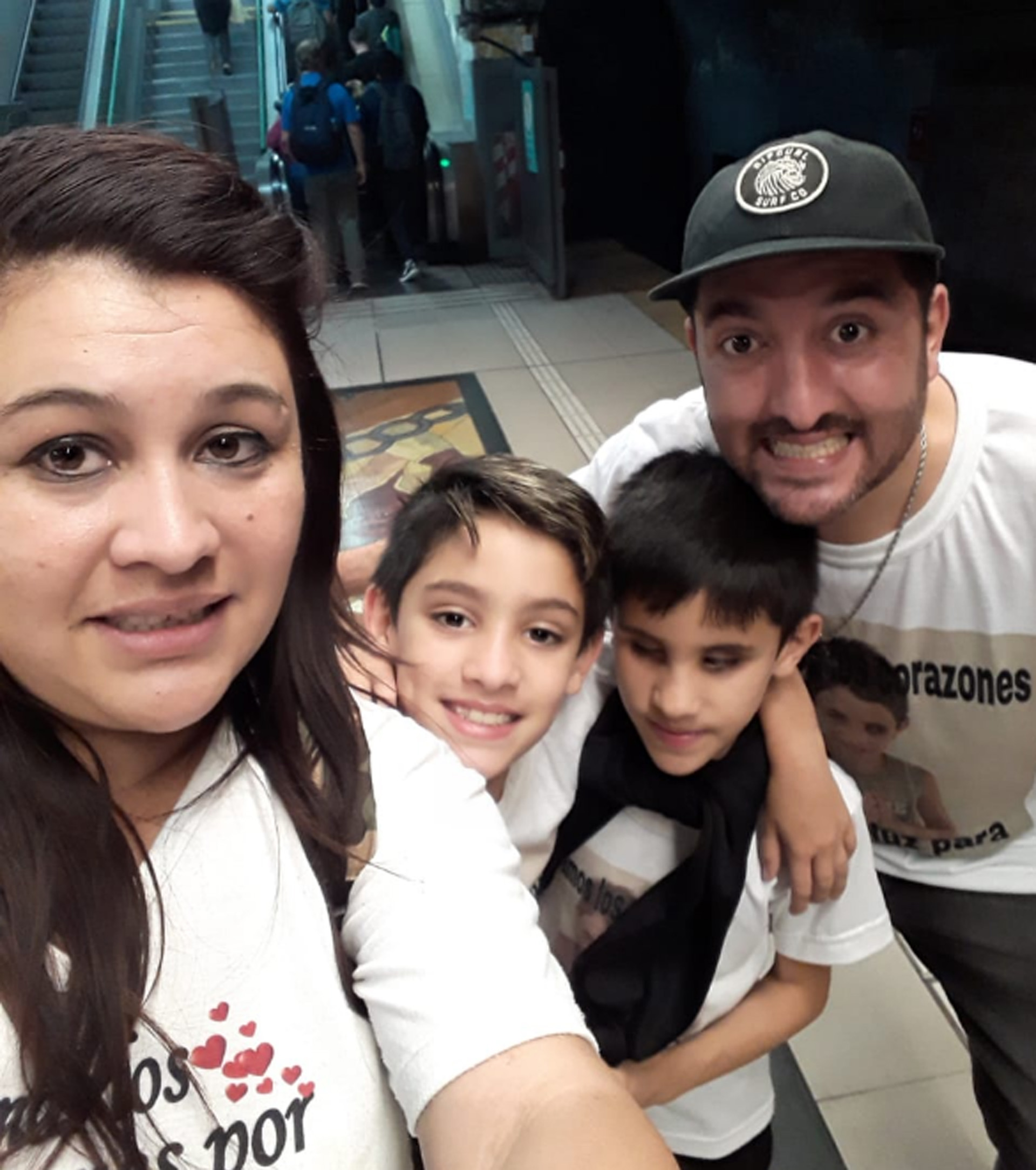 Aaron y su familia