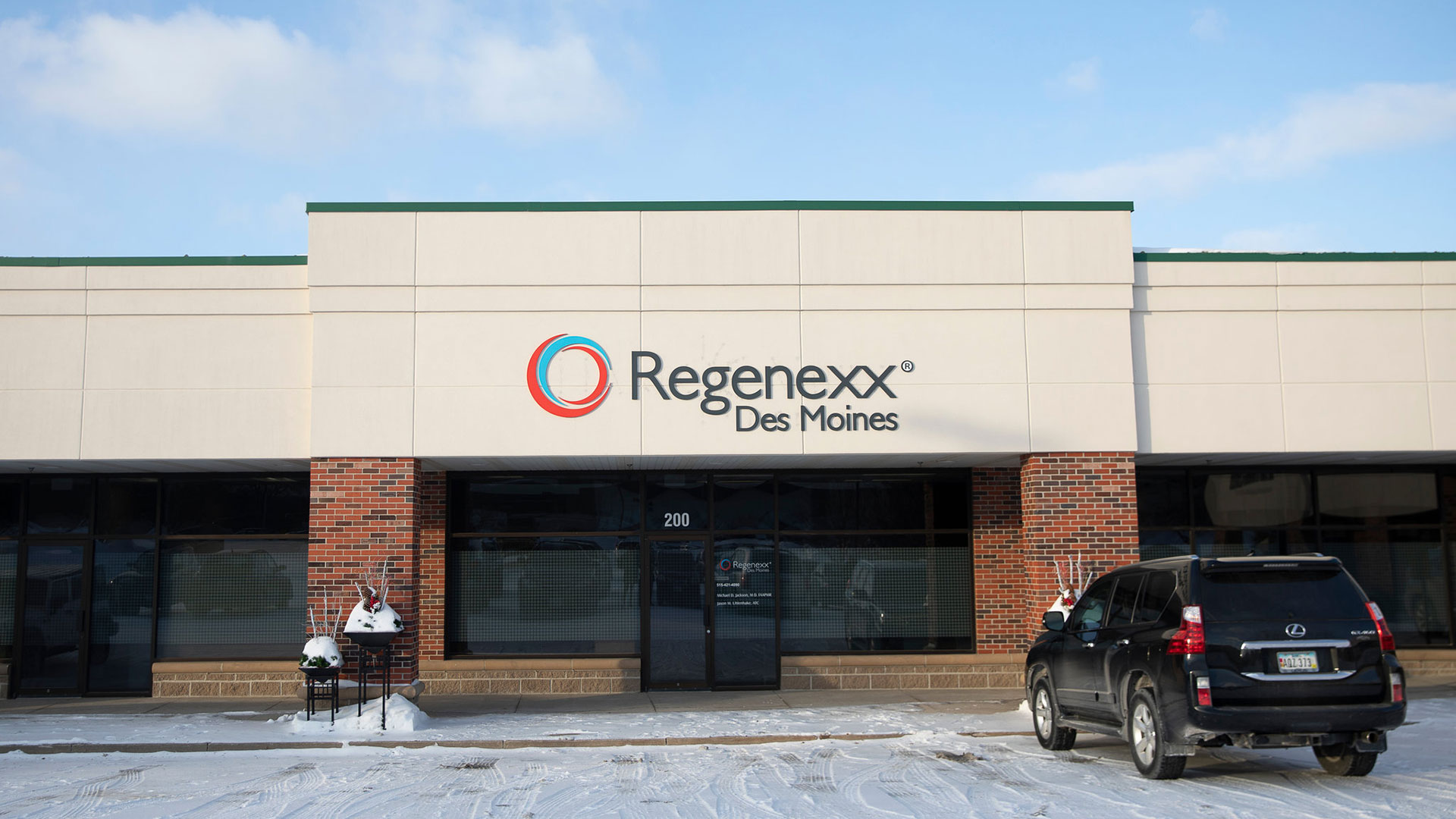 La sede de Regenexx en Des Moines, Iowa (The New York Times)