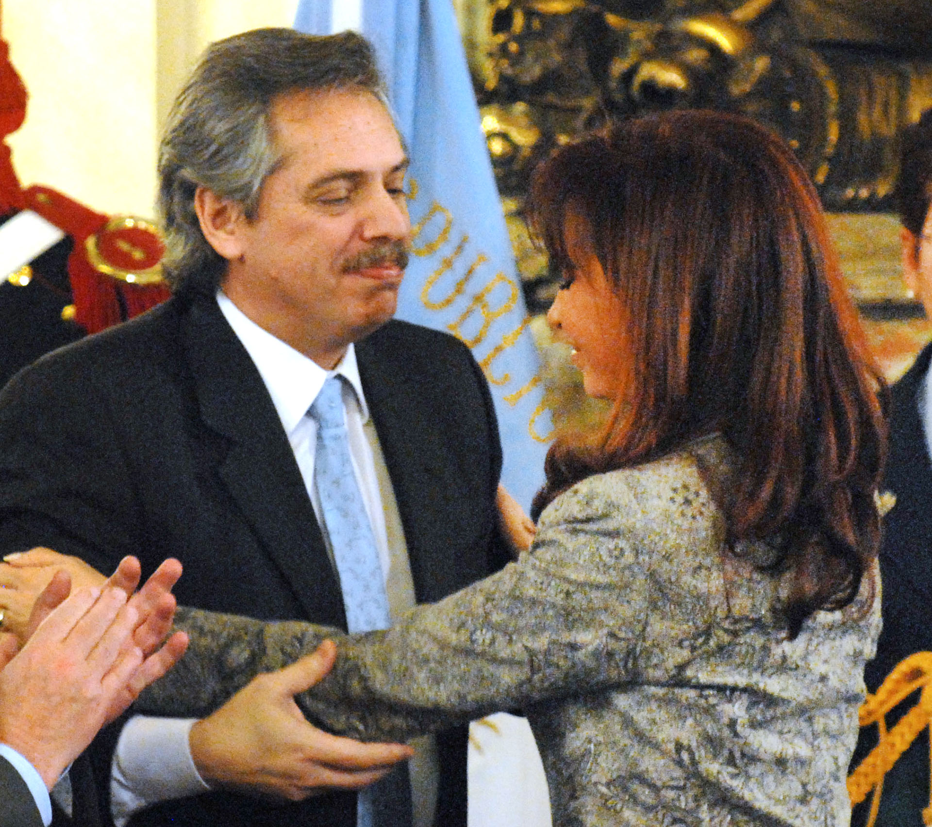 Alberto Fernández y Cristina Kirchner